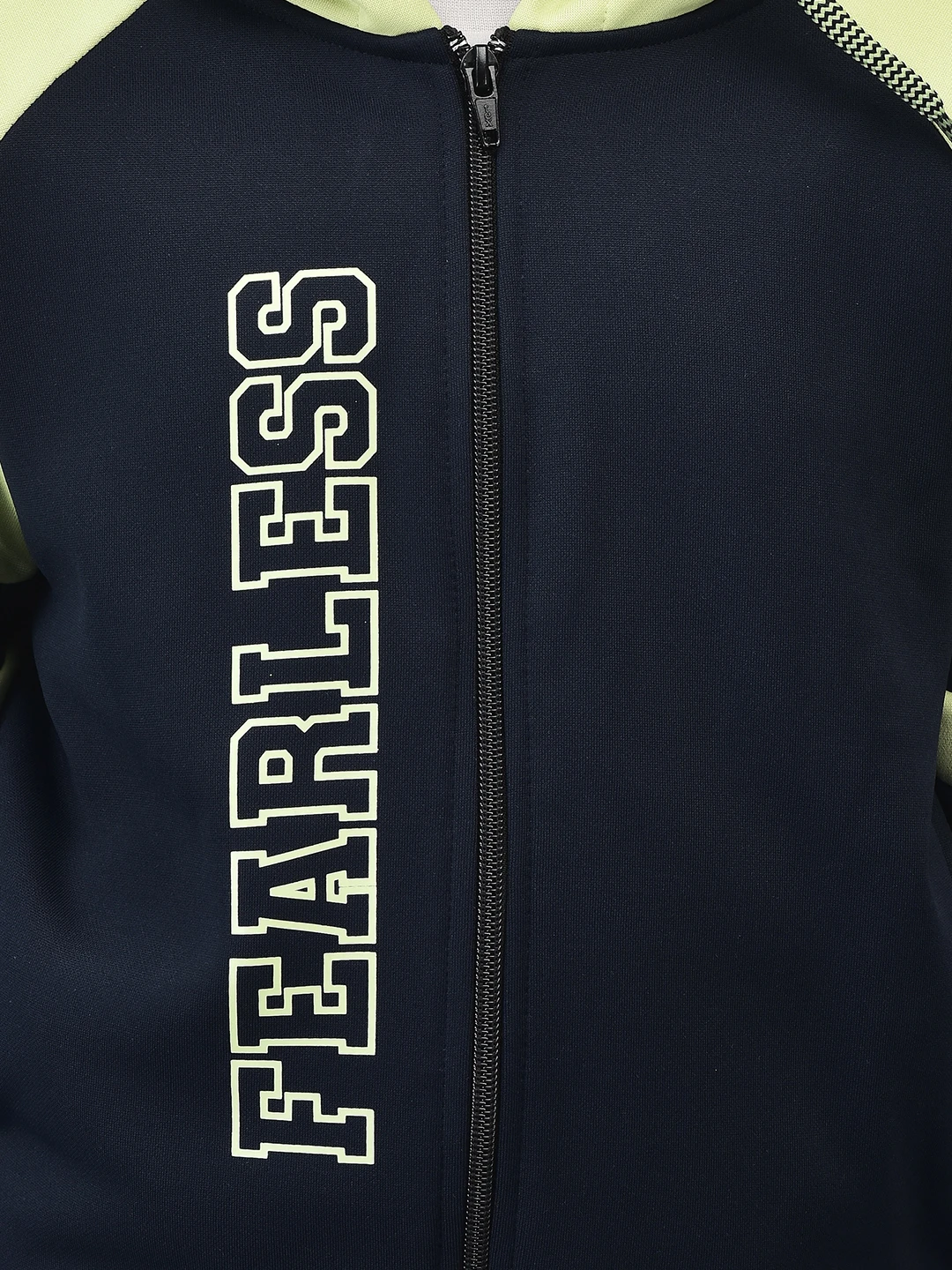 Boys Fearless Tracksuit Navy Neon by Shiv Naresh