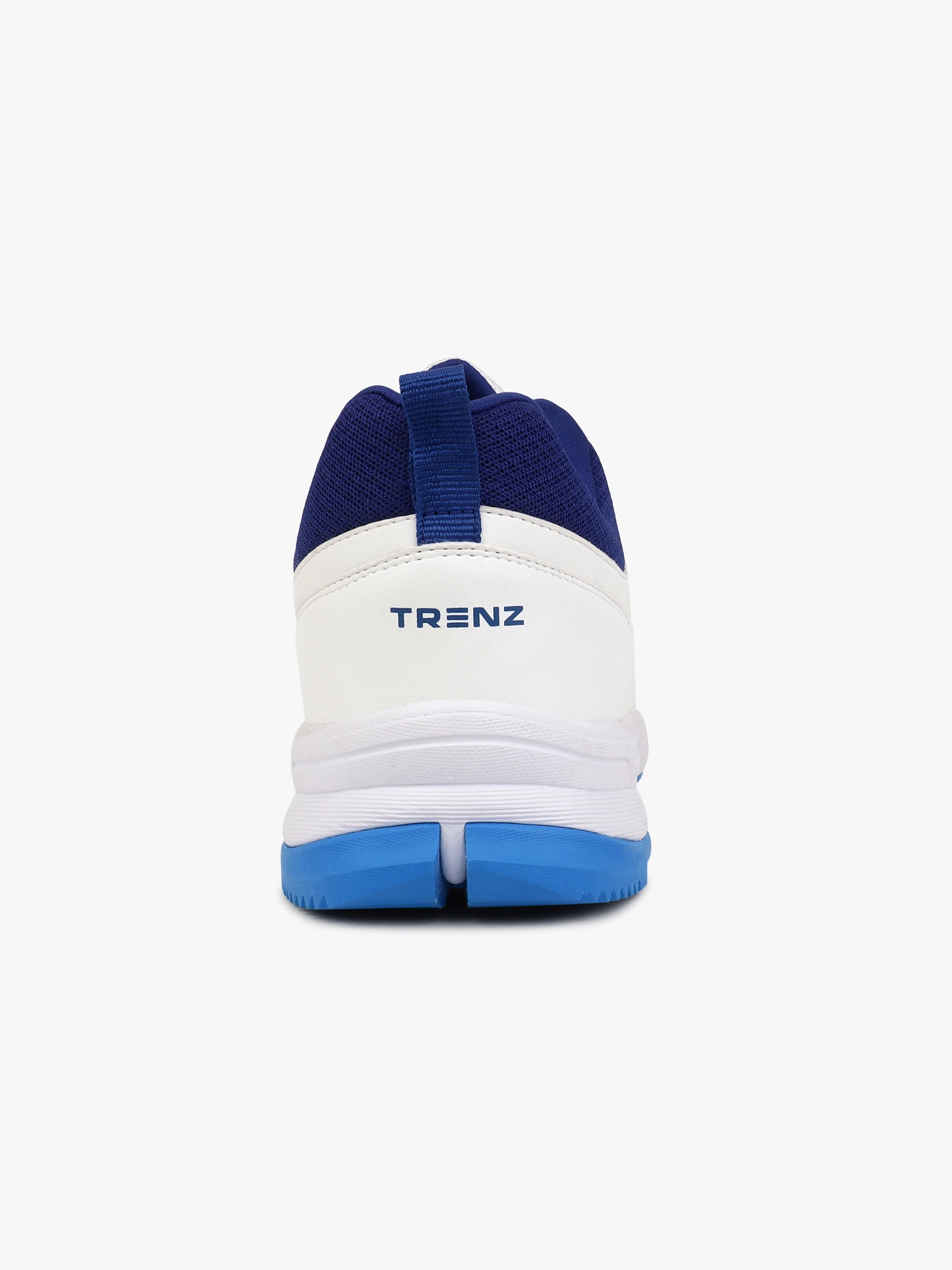 Royal Blue White Men's Cricket Shoes by Shiv Naresh