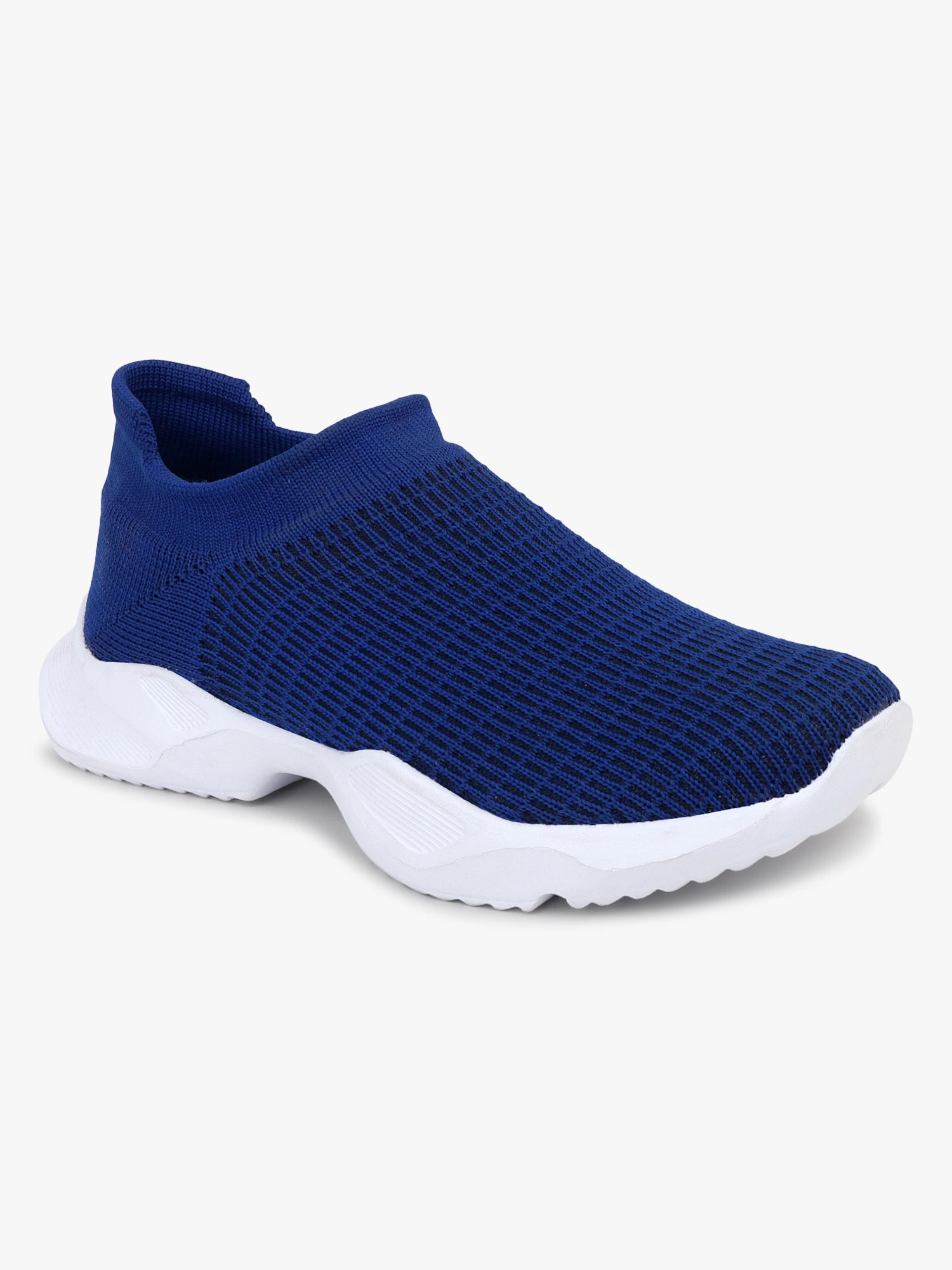 Kids royal blue slip-on shoes Boys & Girls by Shiv Naresh