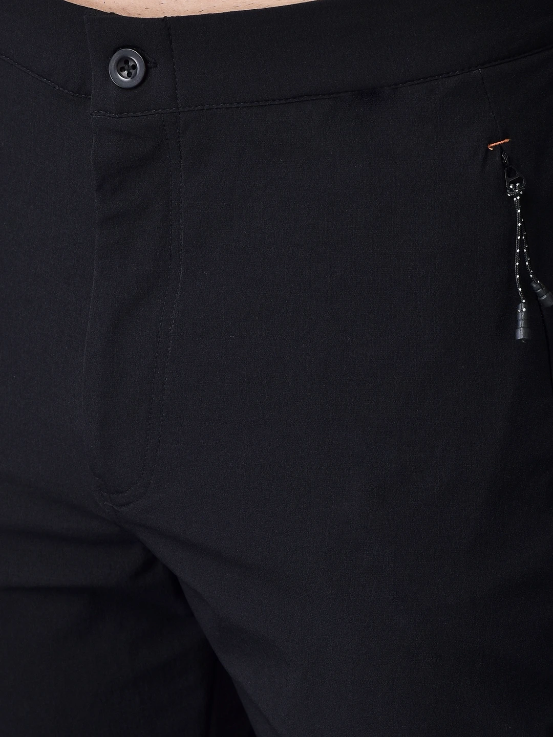 Men's Unstoppable StealthFit office trousers in black