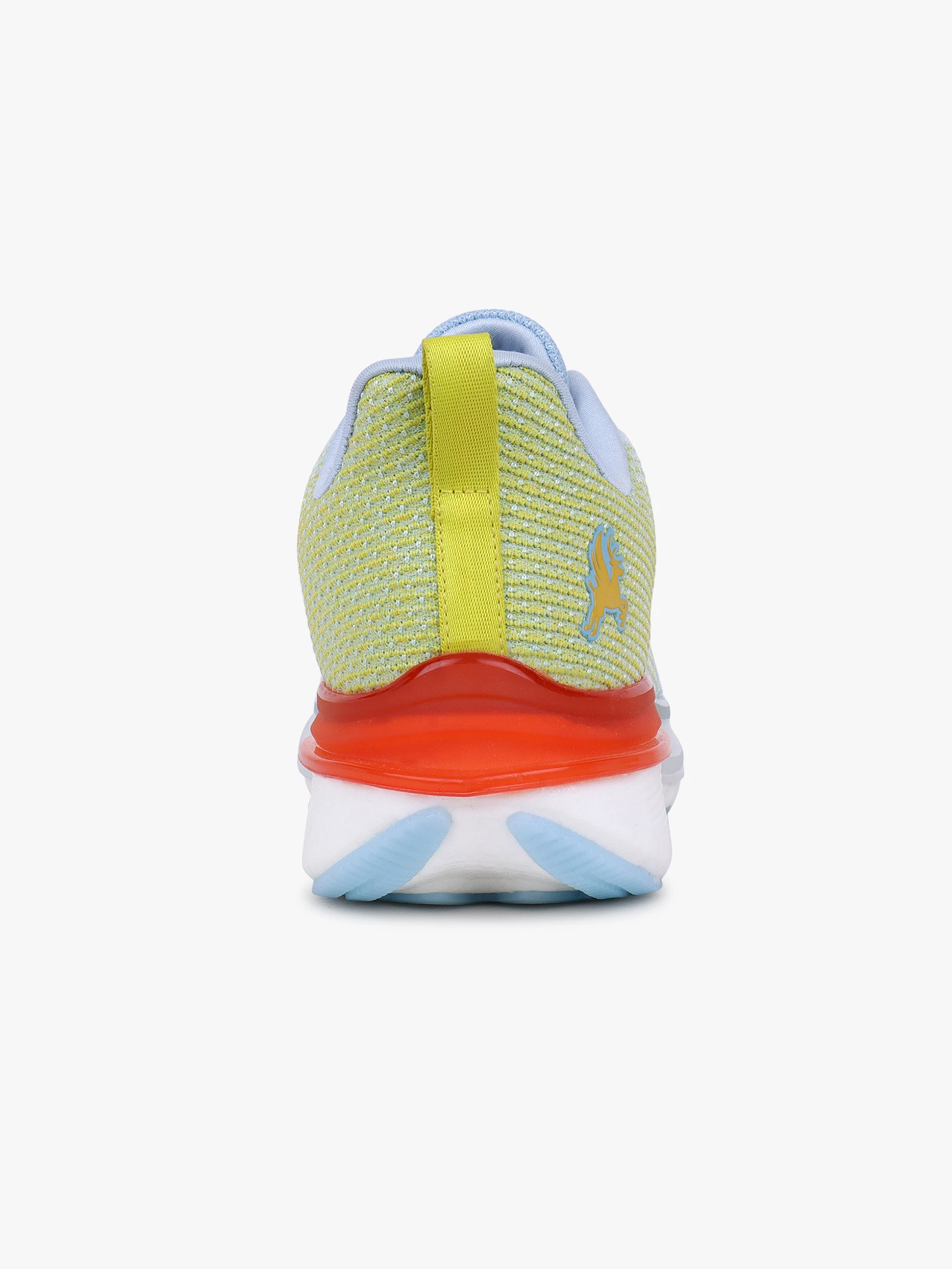 Shivnaresh Men's Sky Mustard Lace-Up Sports Shoes