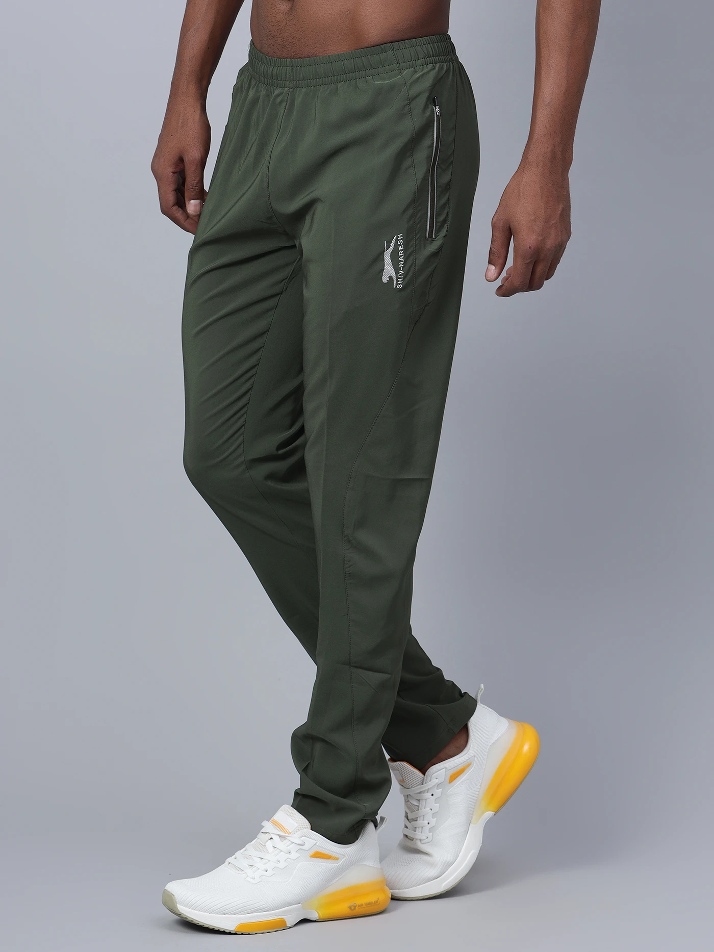 Men’s Olive Green Ultrawave Smart Track Pants