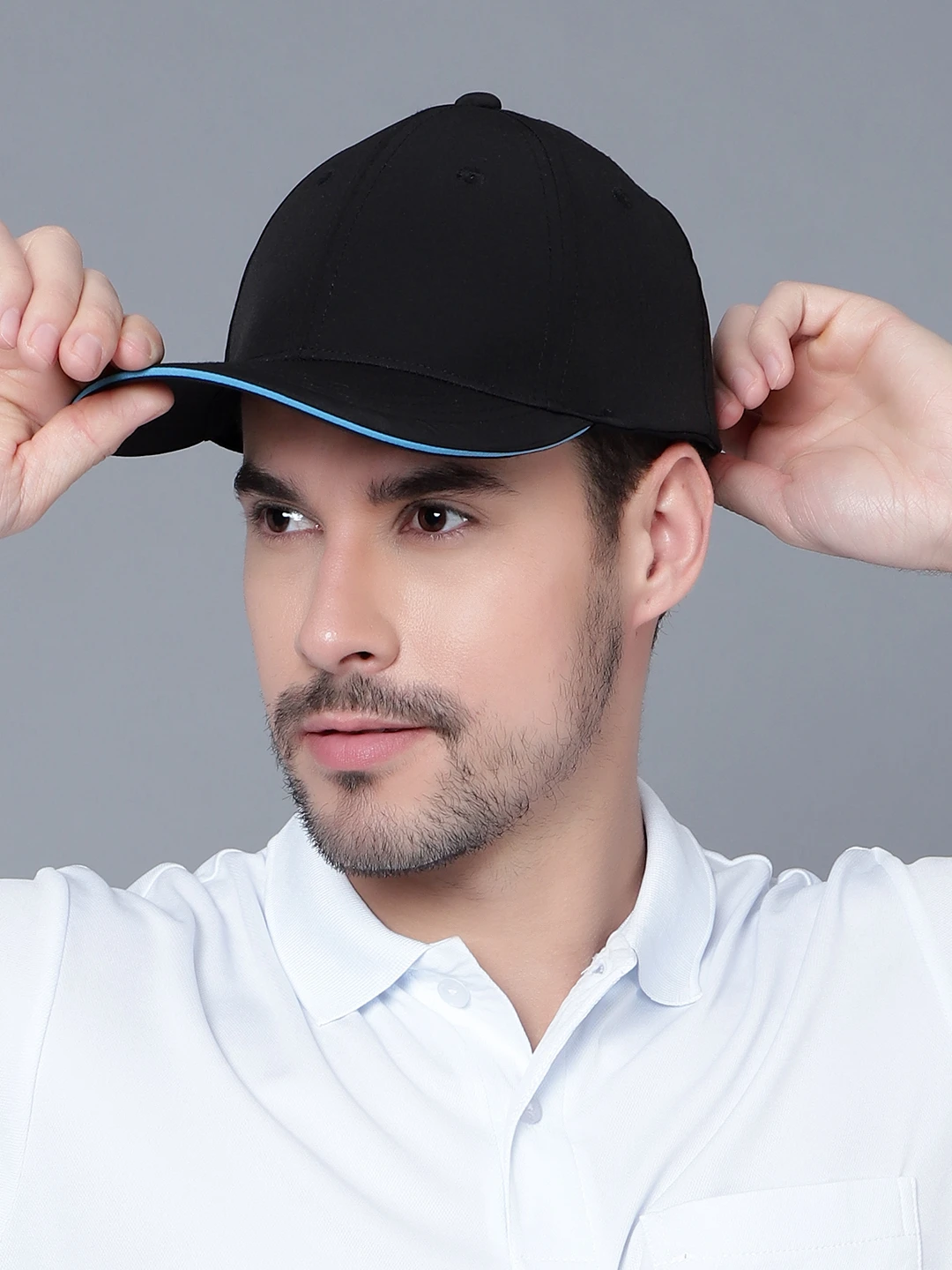 Shiv Naresh Navy Blue Ultra Flex Sports Cap for Men