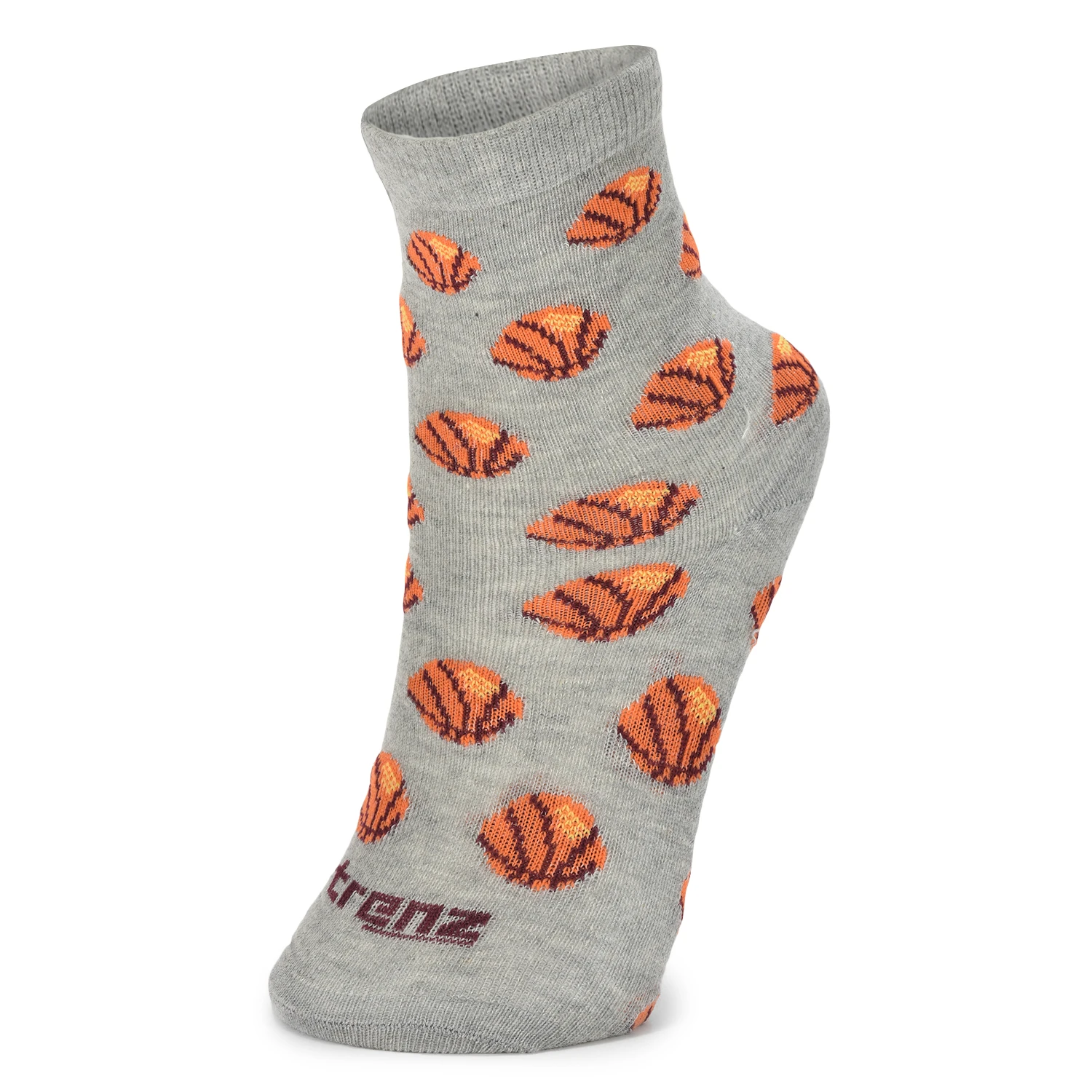 Ball Patterned Boys Socks – Black, Grey & Green Set