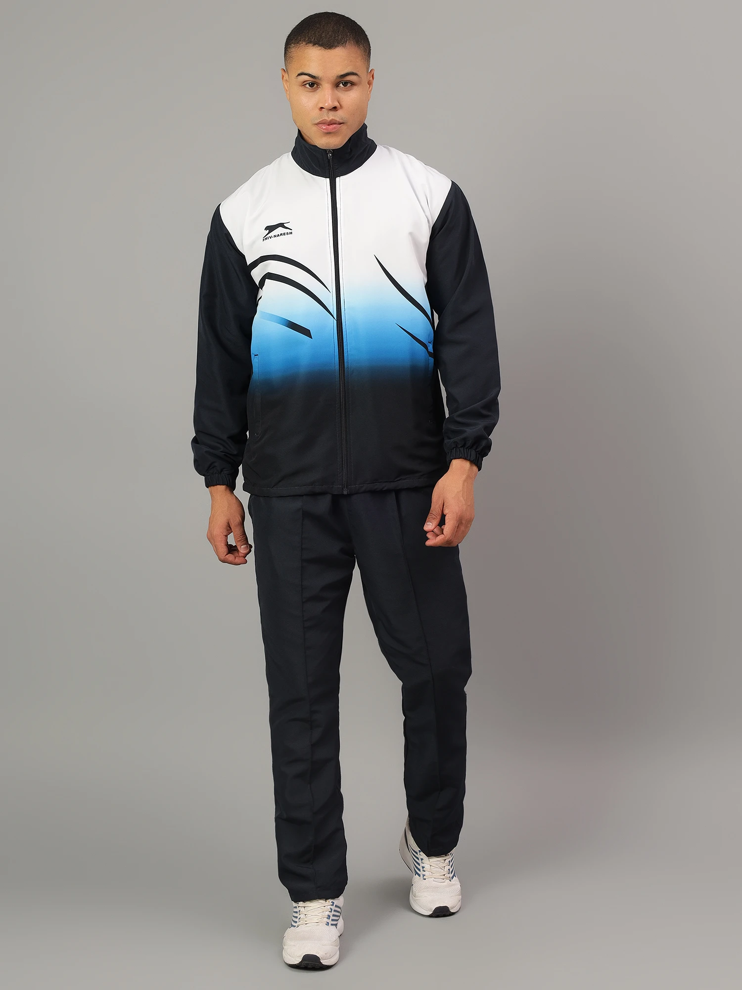 Navy/White/Cyan