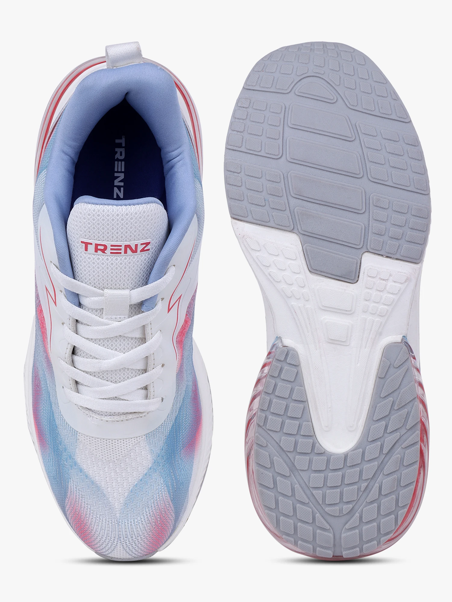 Pink Sky Blue men’s lace-up training shoes Shiv Naresh