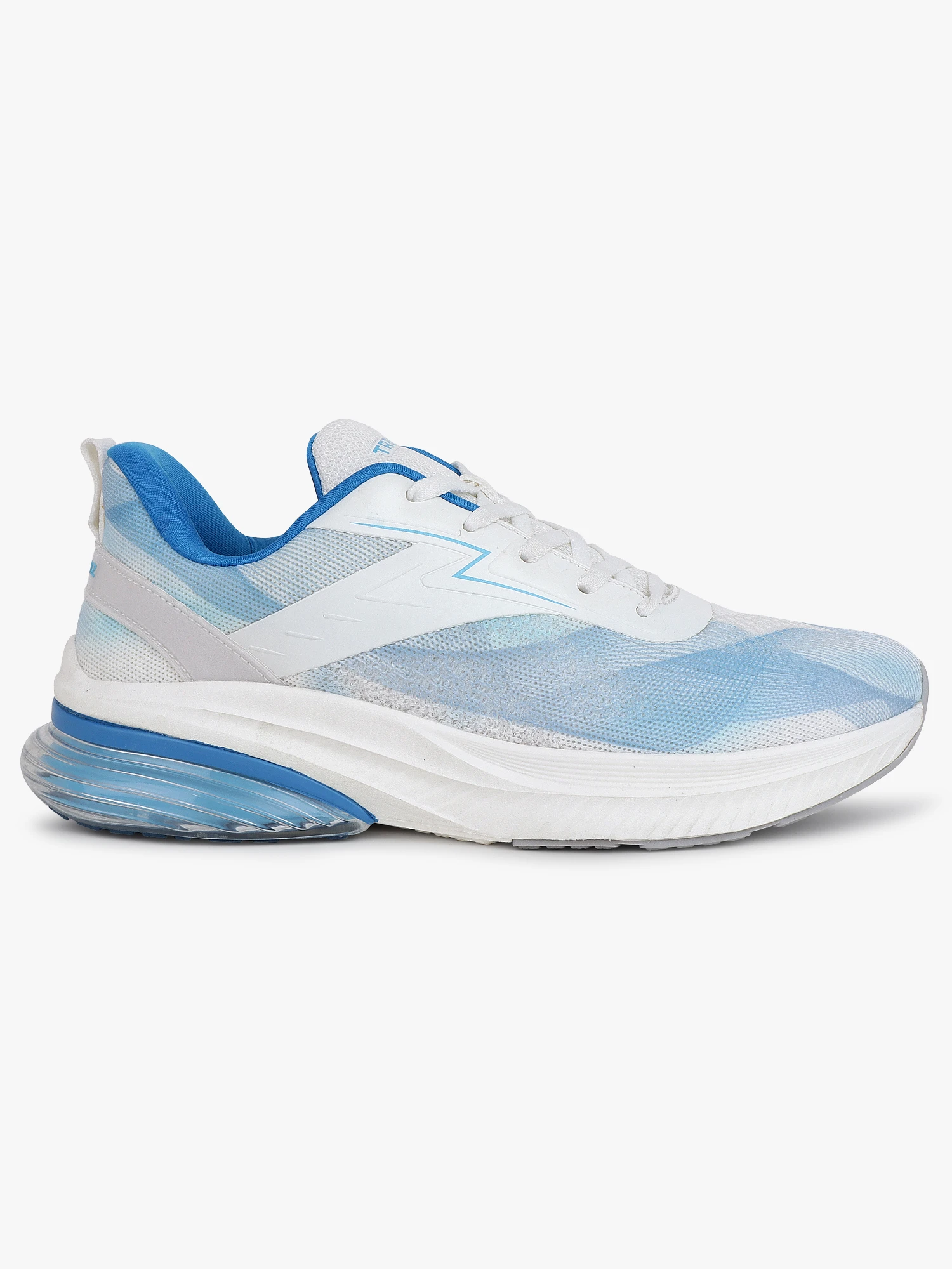 White Royal Blue men’s lace-up training shoes Shiv Naresh