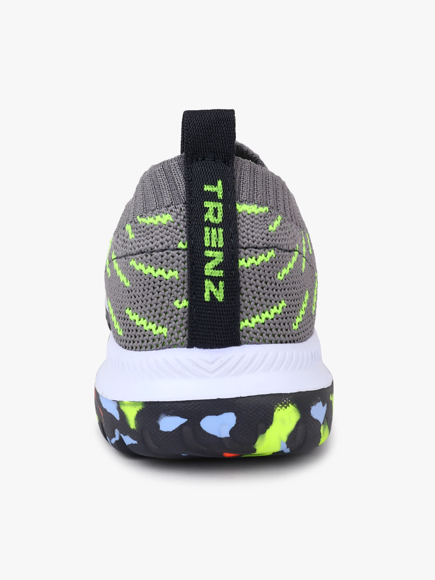 Kids Grey Green slip-on shoes Boys & Girls by Shiv Naresh