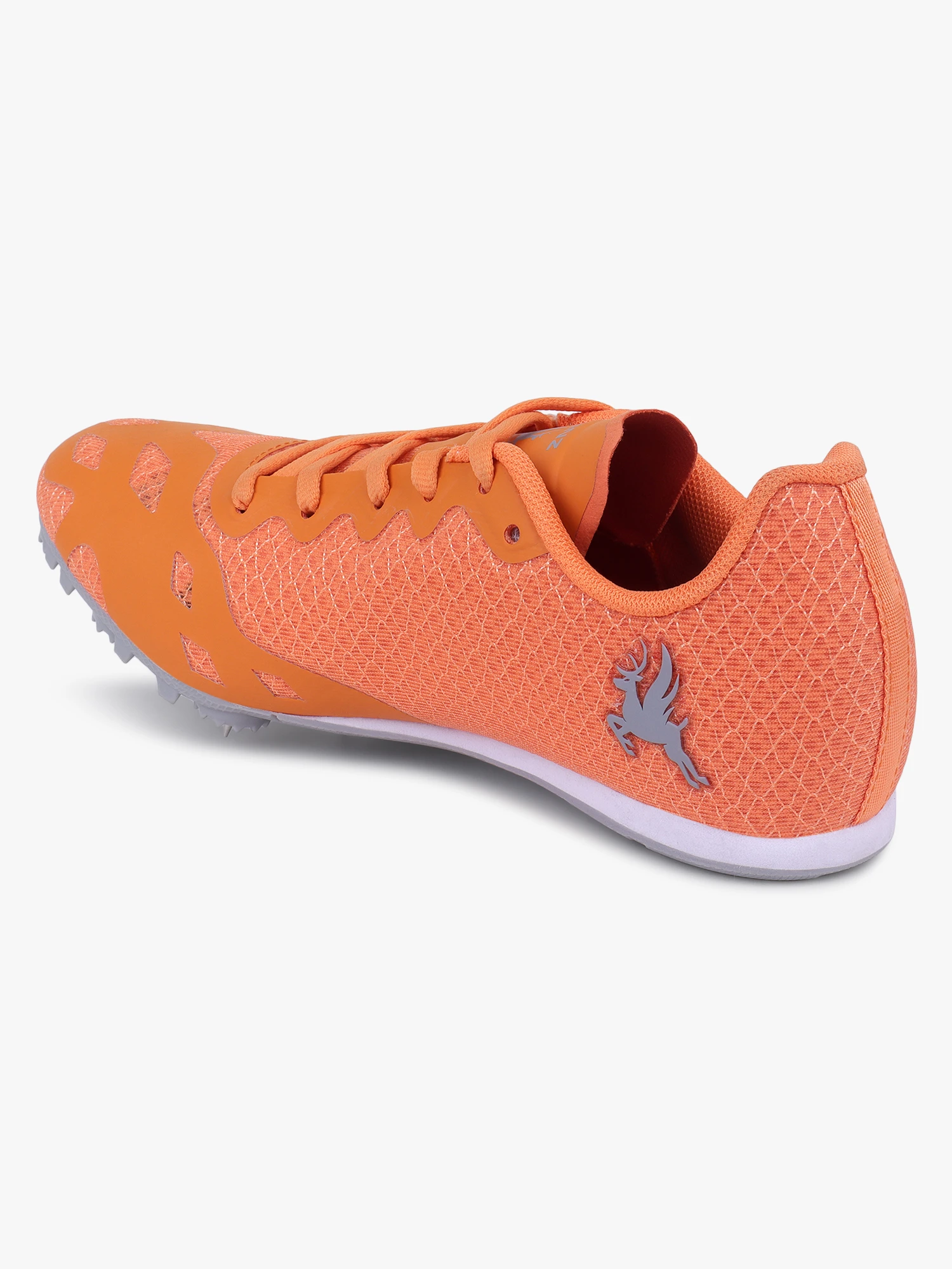 Trenz orange women’s running spikes Shivnaresh