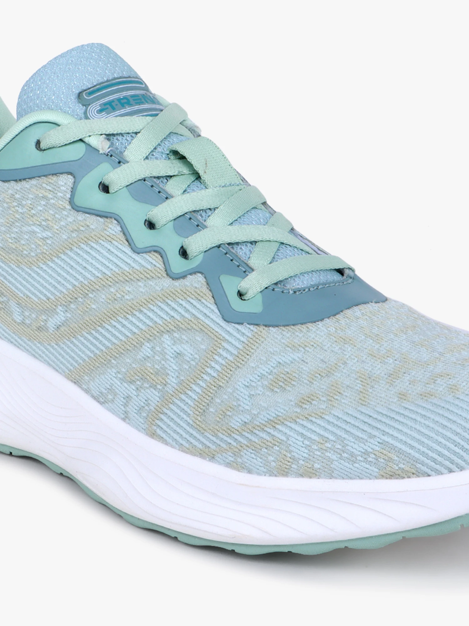 Pastel green Trenz sport shoes for women