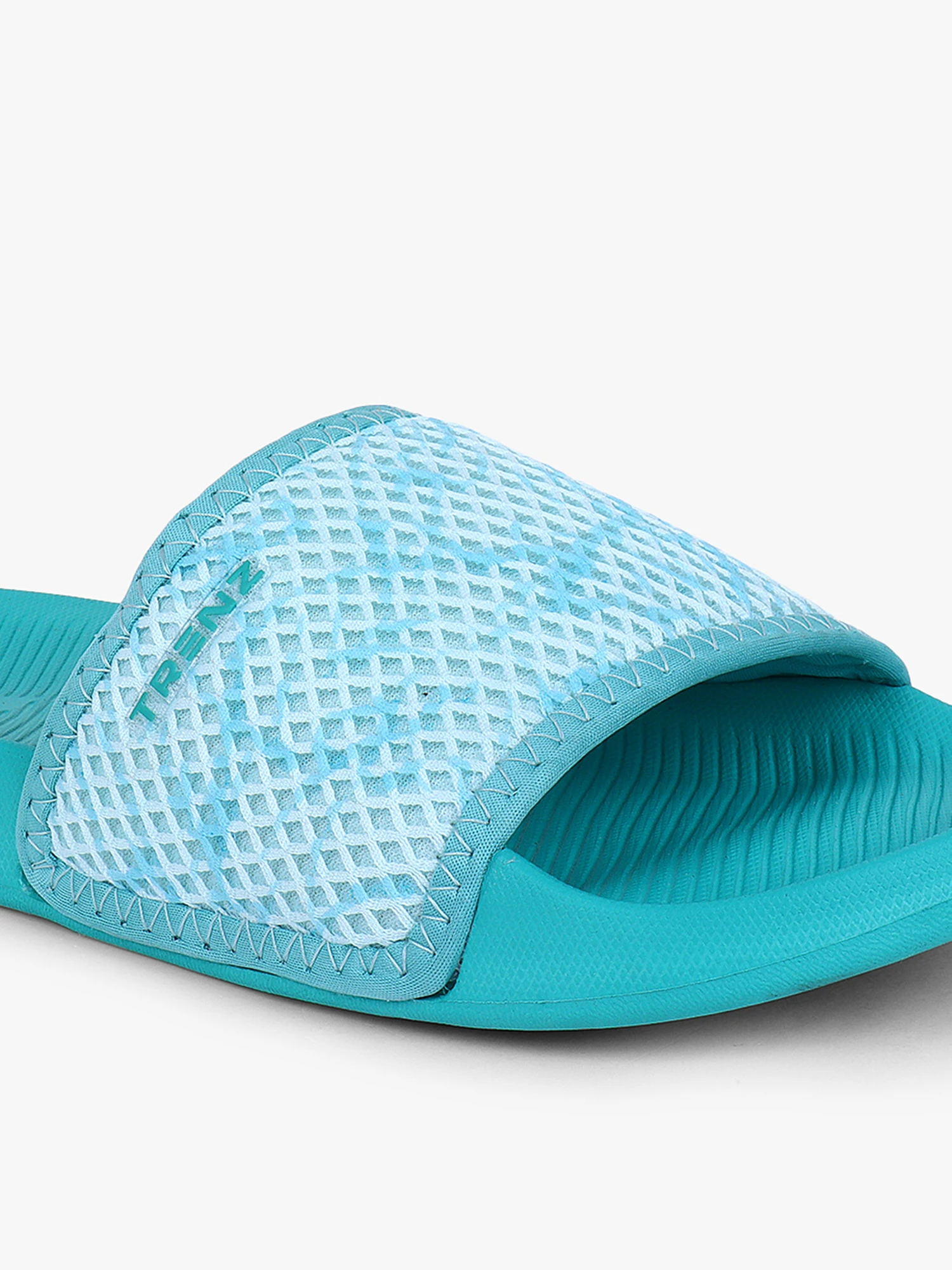 Sea Green Slip-On slippers for Women by Shiv Naresh