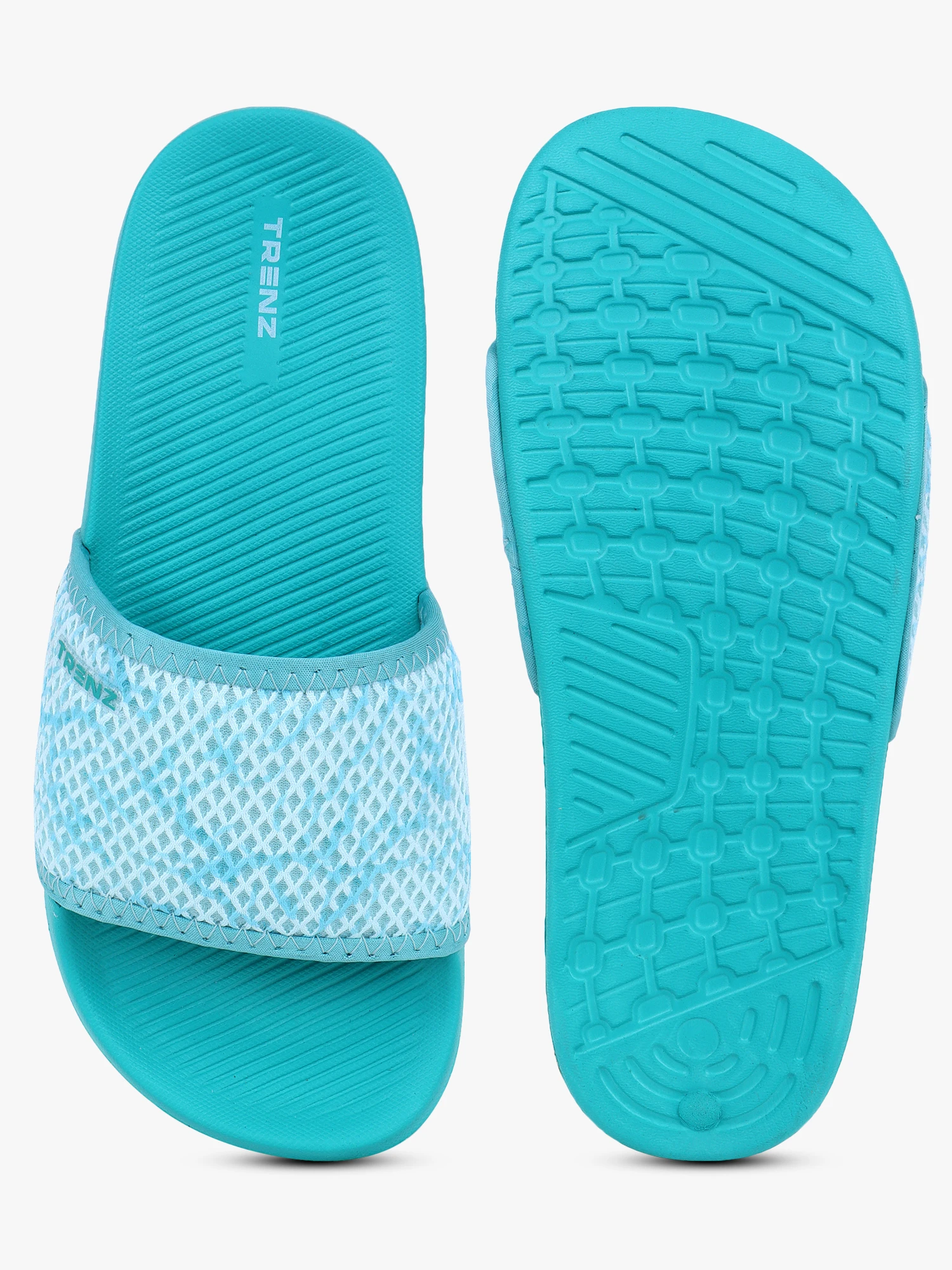 Sea Green Slip-On slippers for Women by Shiv Naresh