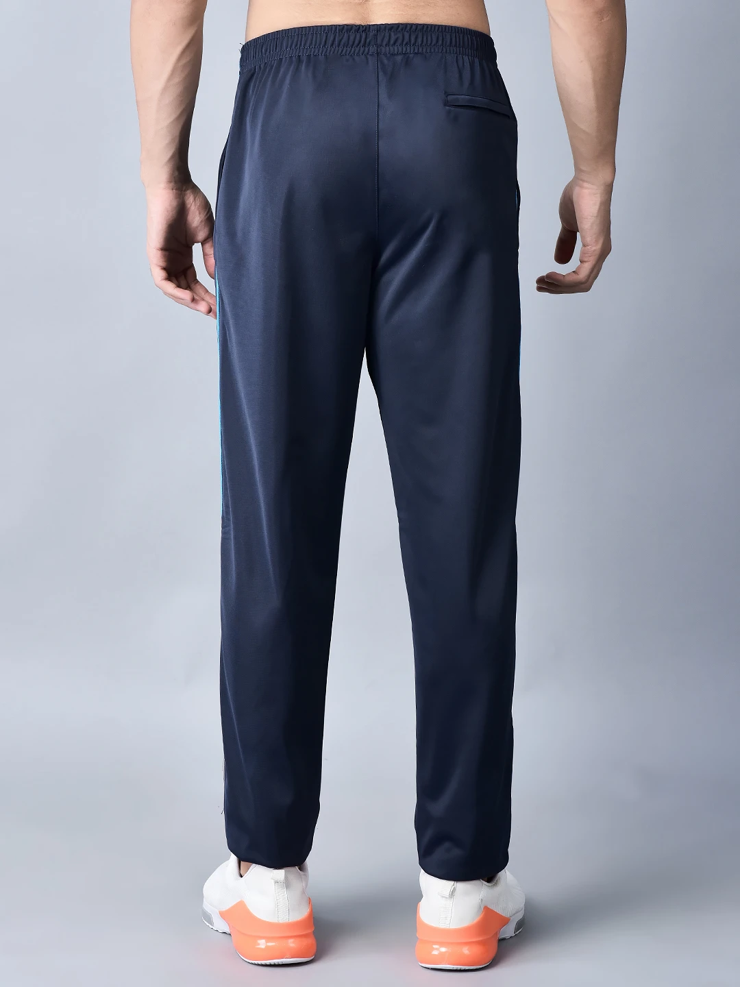 Men's Smart Pant 2.0 in Navy with Cyan Blue