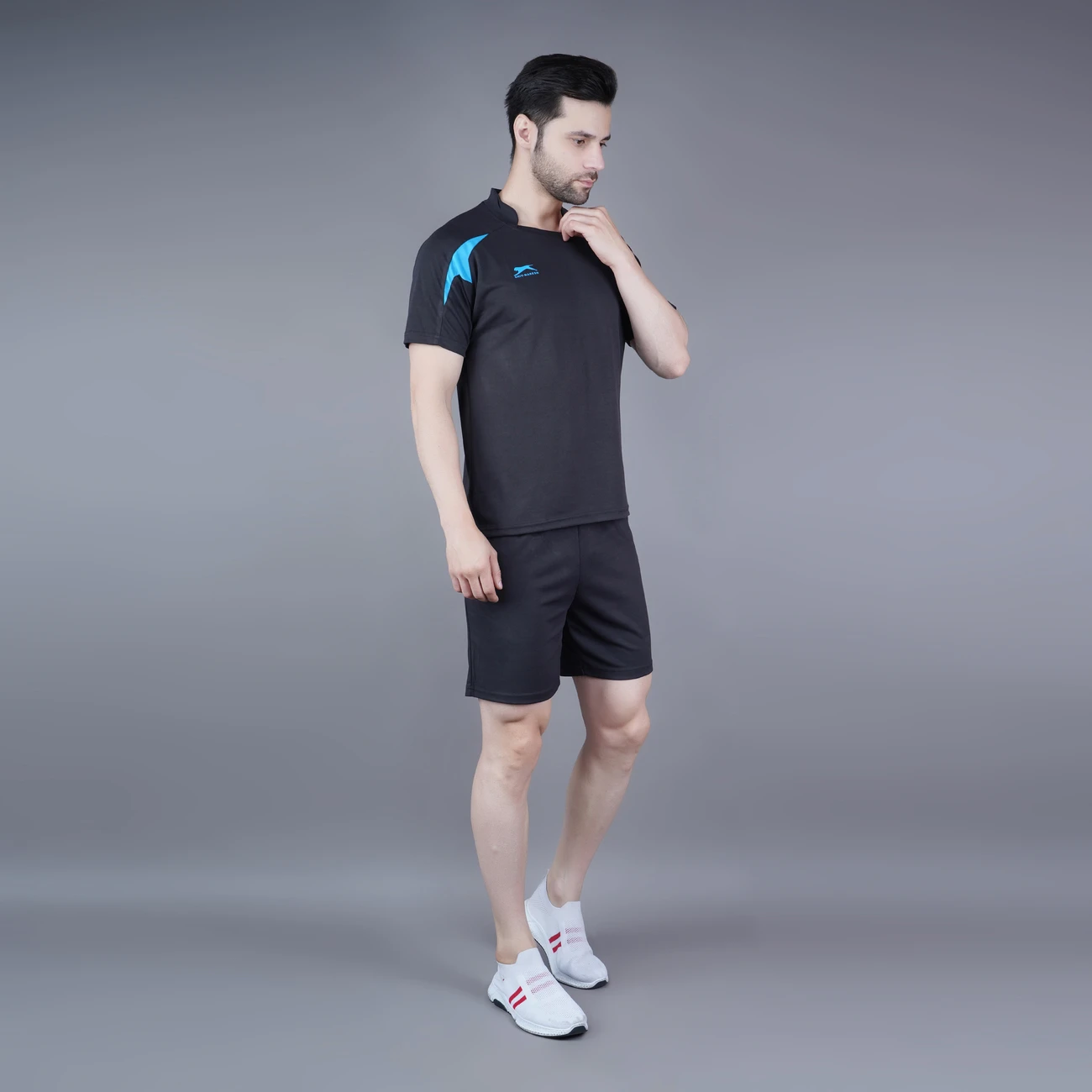 Shiv Naresh Game Day Elite Football Set Black