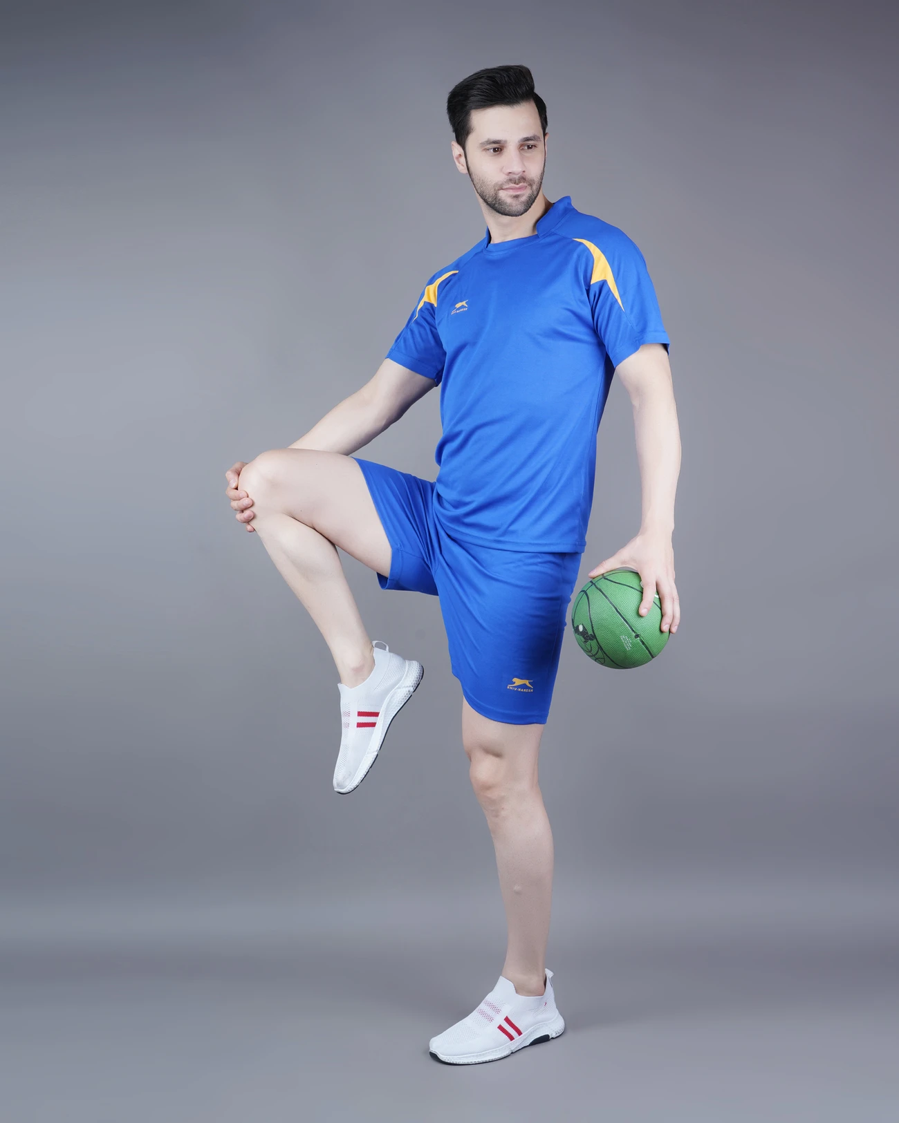 Shiv Naresh Game Day Elite Football Set Royal Blue