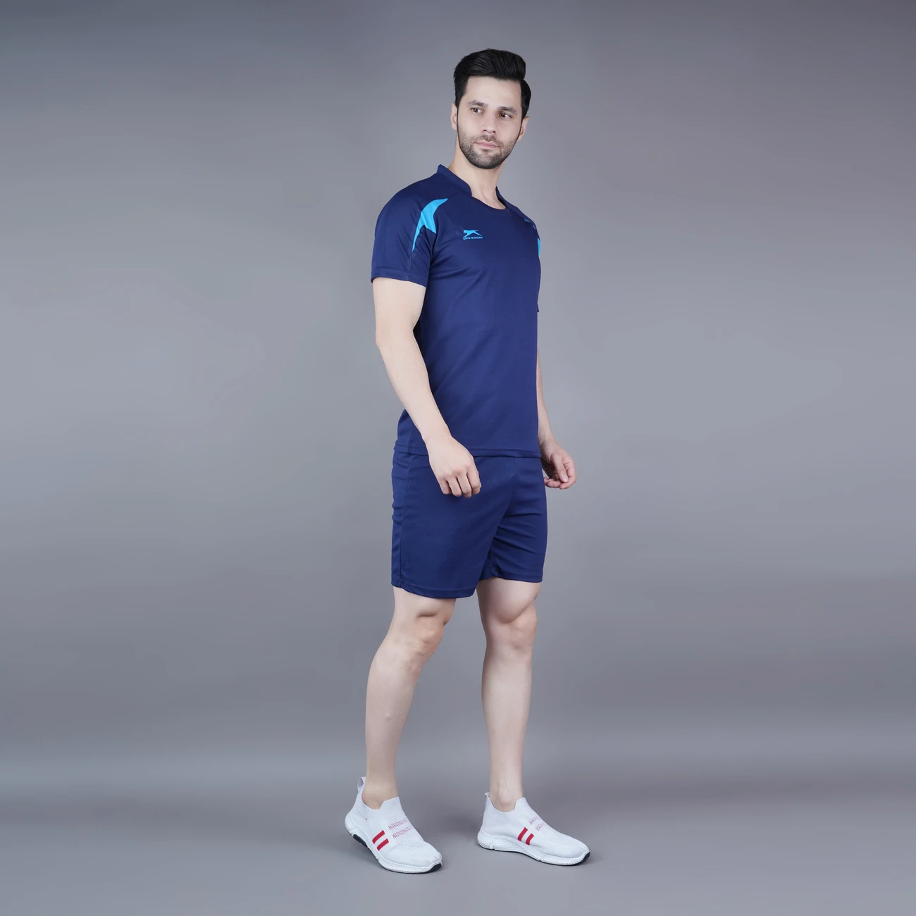Shiv Naresh Game Day Elite Football Set Navy Blue