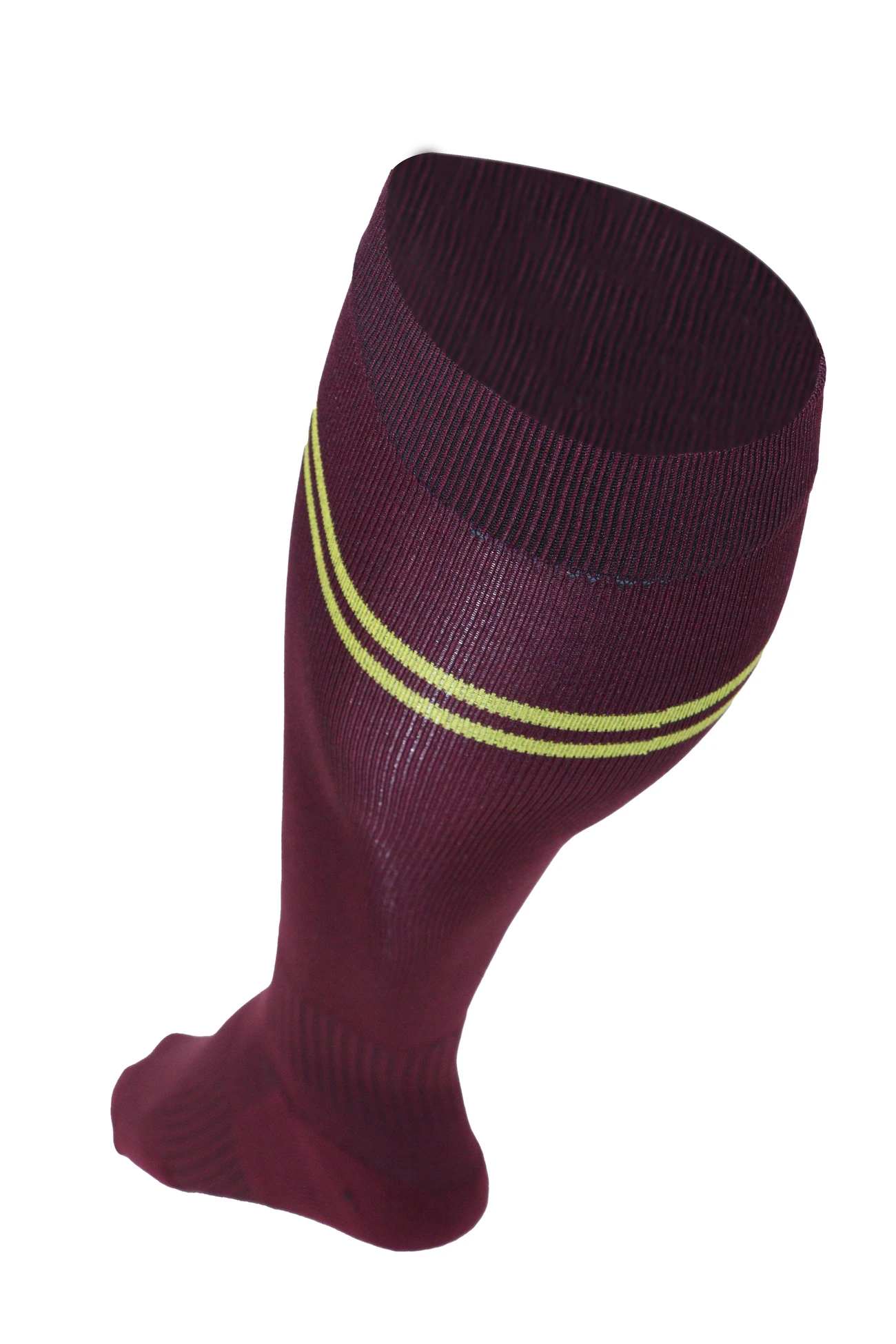 Shiv Naresh Maroon football stockings for men