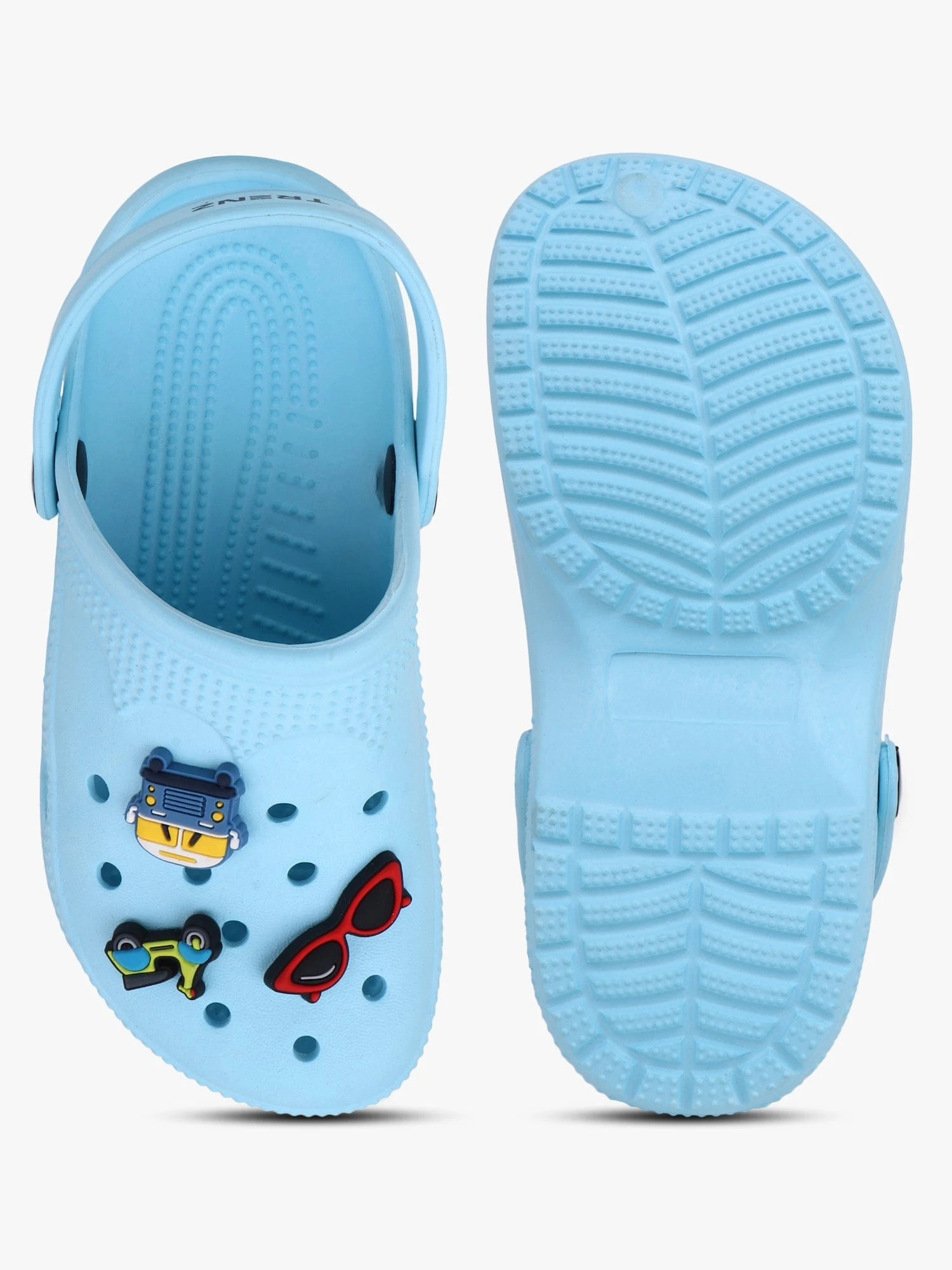 Kids Slip-On Clogs Sky by Shiv Naresh