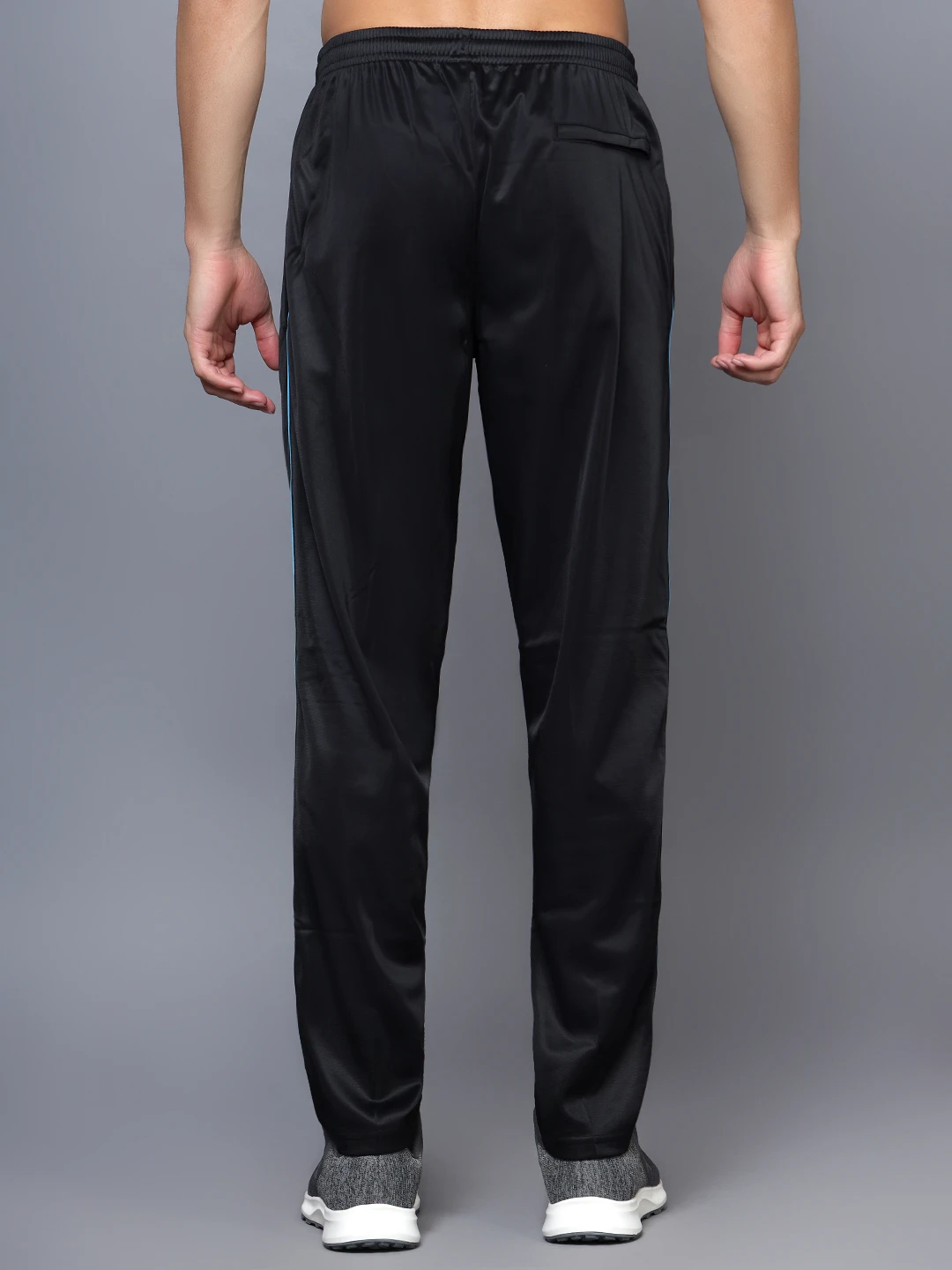 Black Cyan Smart Track Pant for men Shiv Naresh