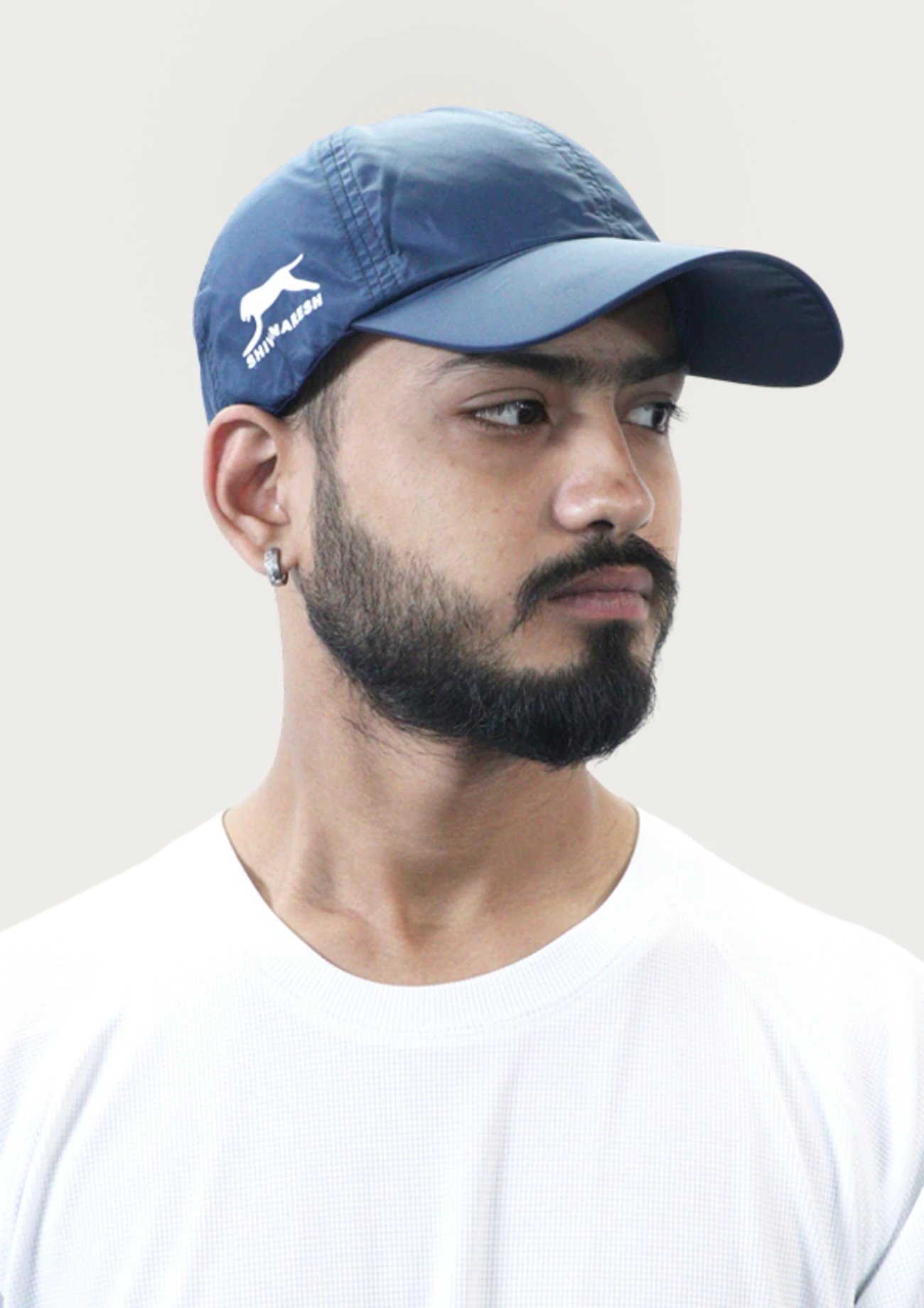 Navy Blue Cricket Sports Cap for Men