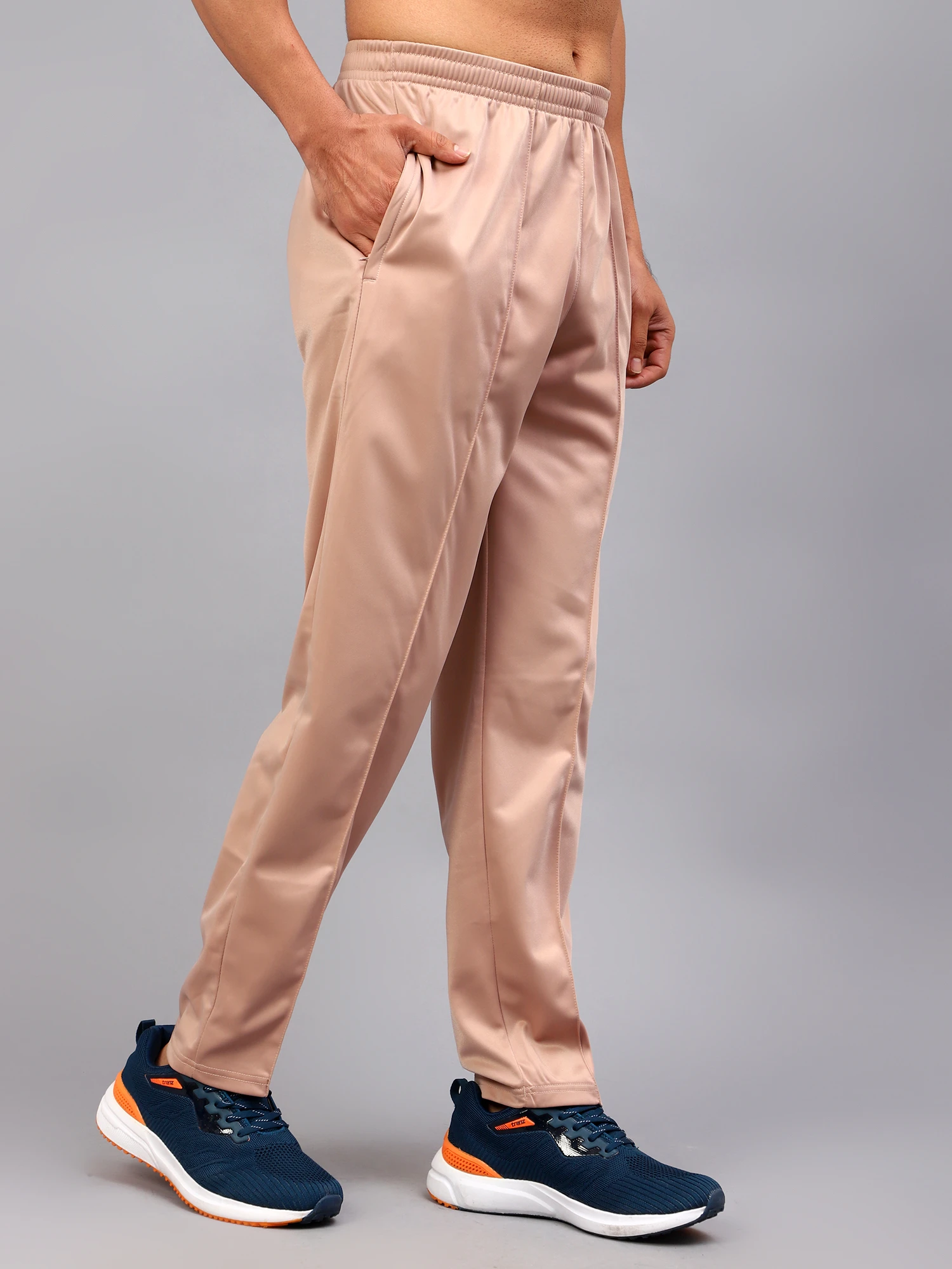 Men's skin color track pant by Shiv Naresh