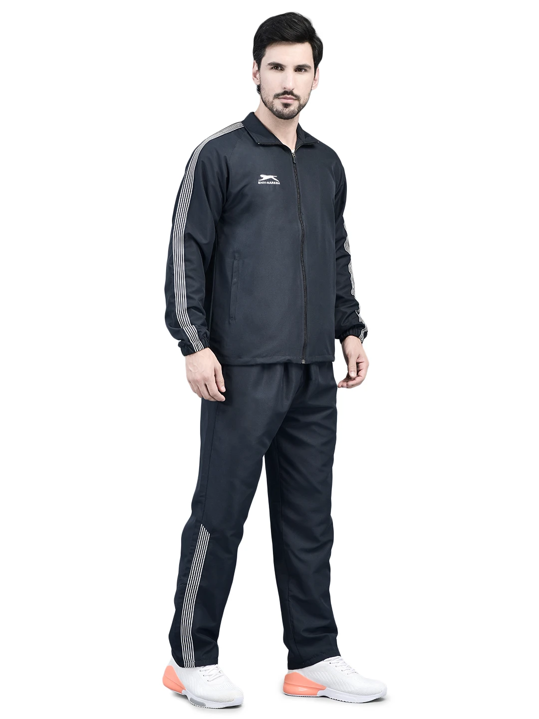 Navy Blue Active Tracksuit for Men