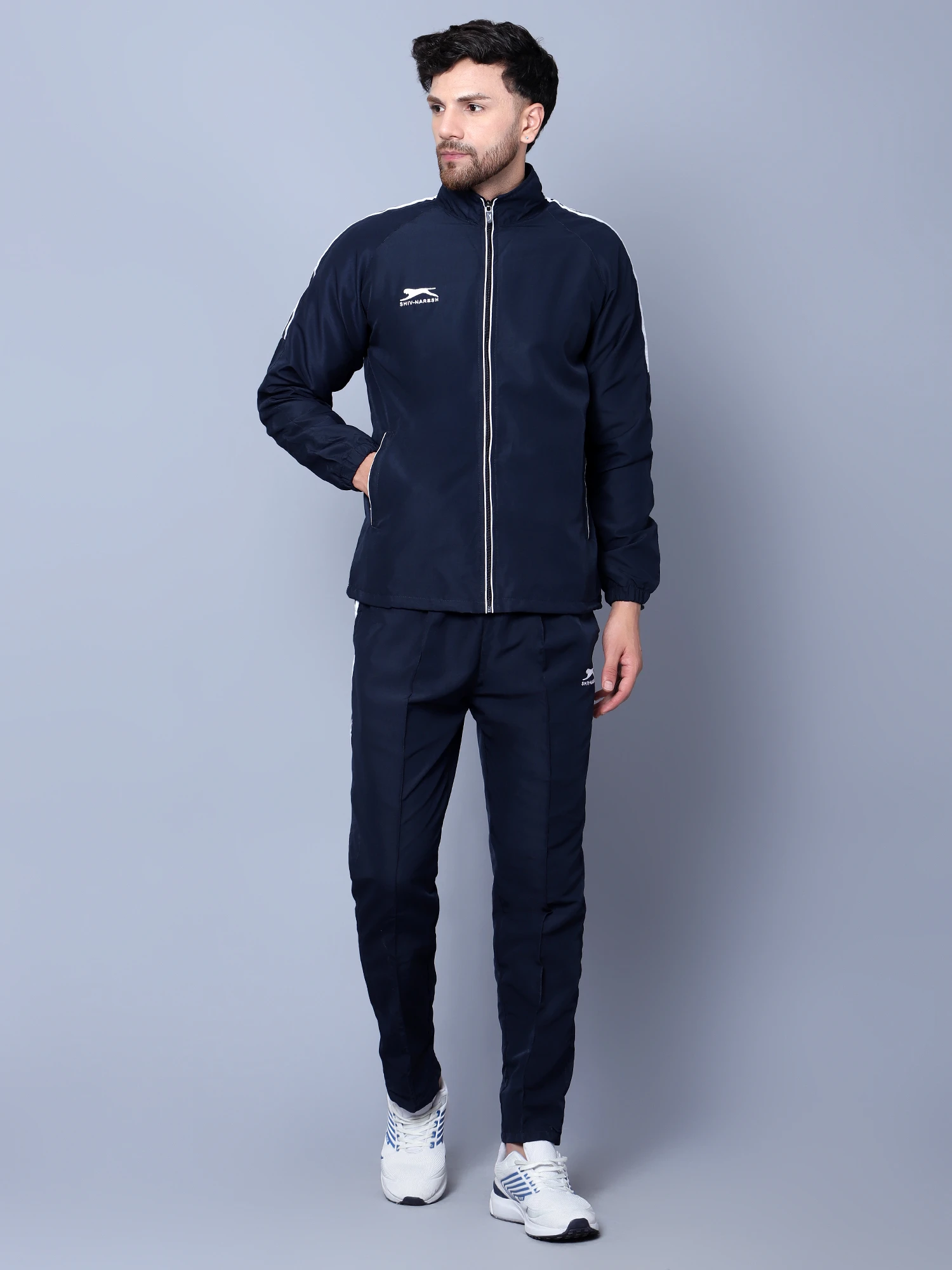Navy/White