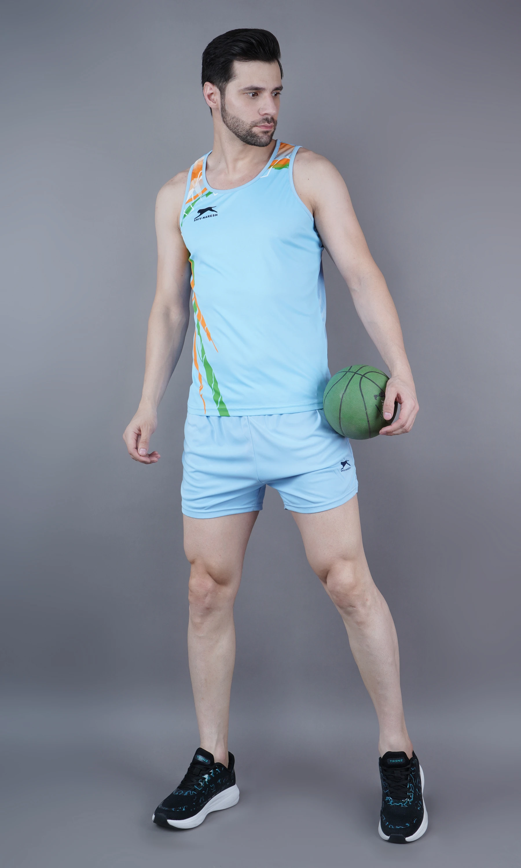 Sky Blue Game Athletic Set for men in India