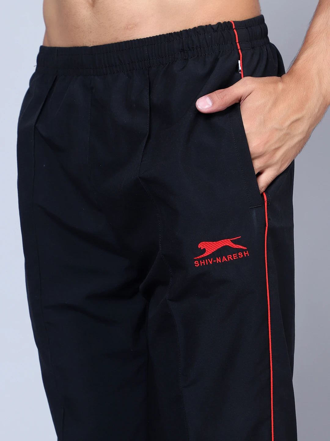 Men's Smart Pant 2.0 in Navy Blue & Red