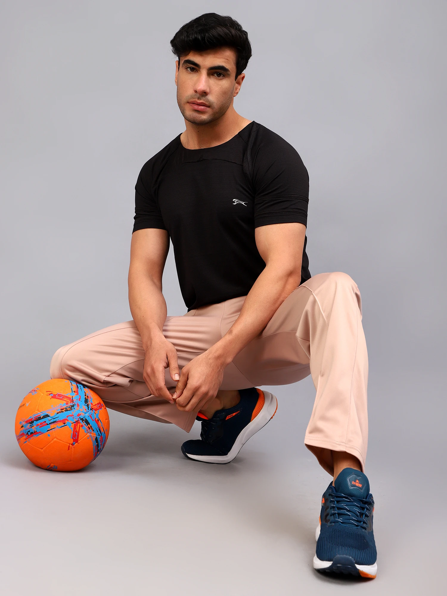 Men's skin color track pant by Shiv Naresh