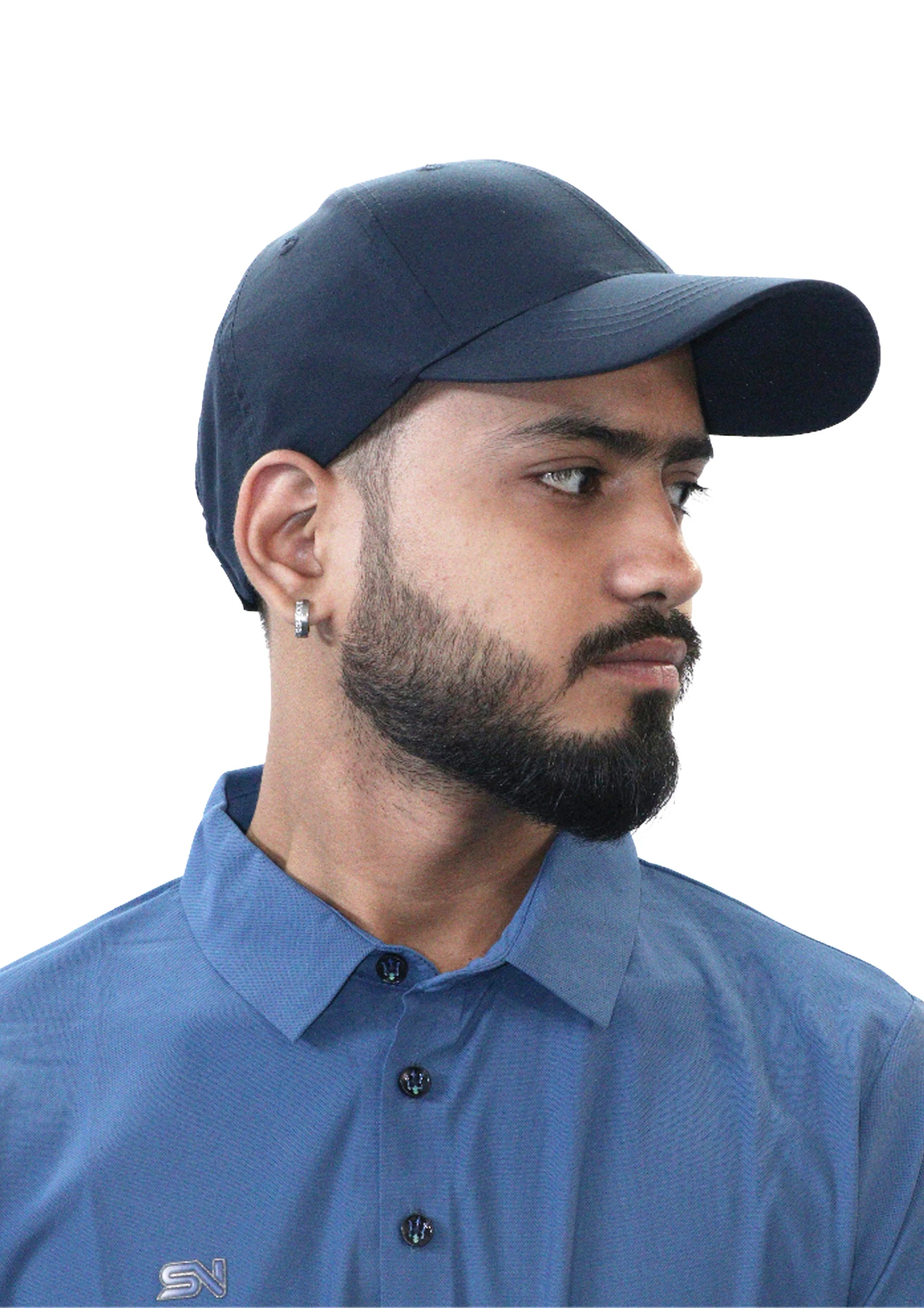 Navy Blue Sports Cap for Men – Cricket Headwear