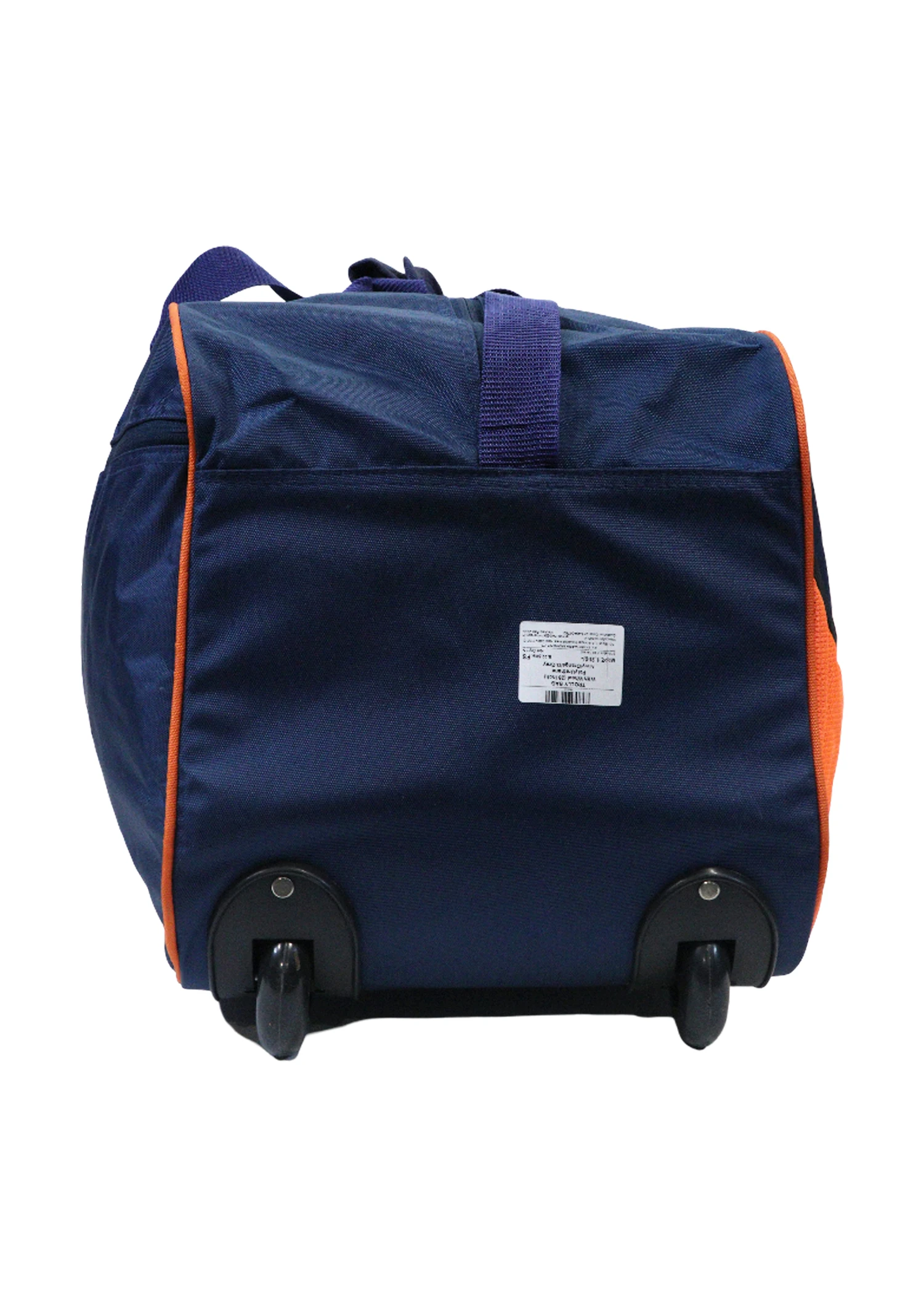 Shiv Naresh Navy Orange Trolly Bag for Men