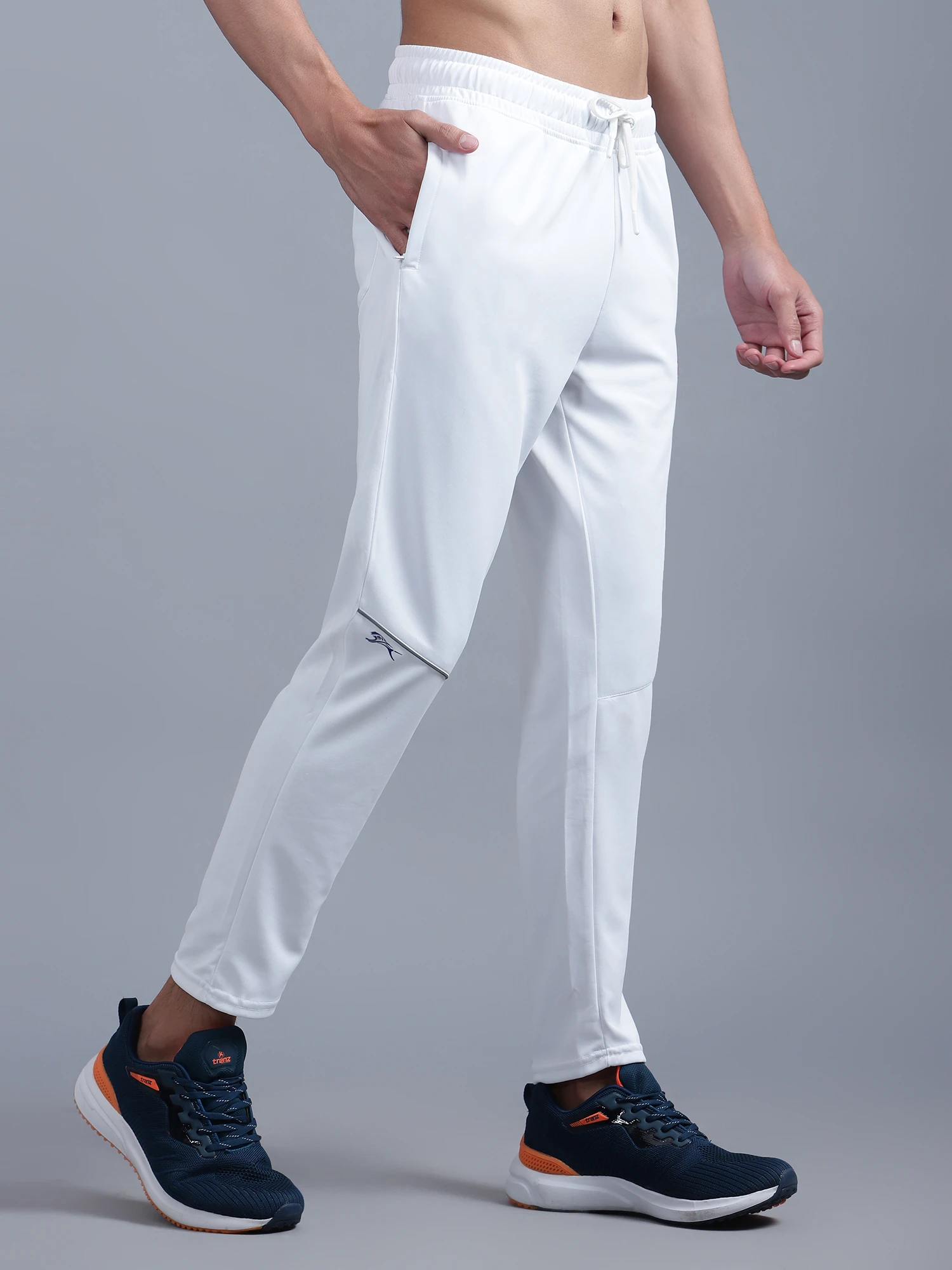 Shiv Naresh Men's White Smart Pants