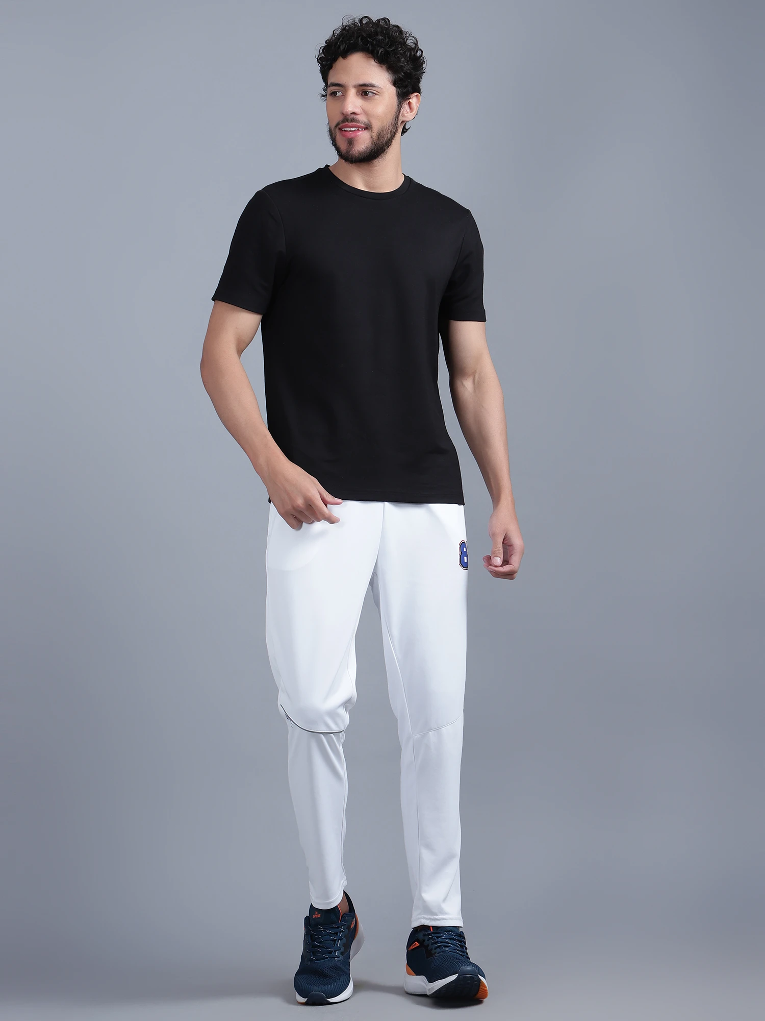 Shiv Naresh Men's White Smart Pants