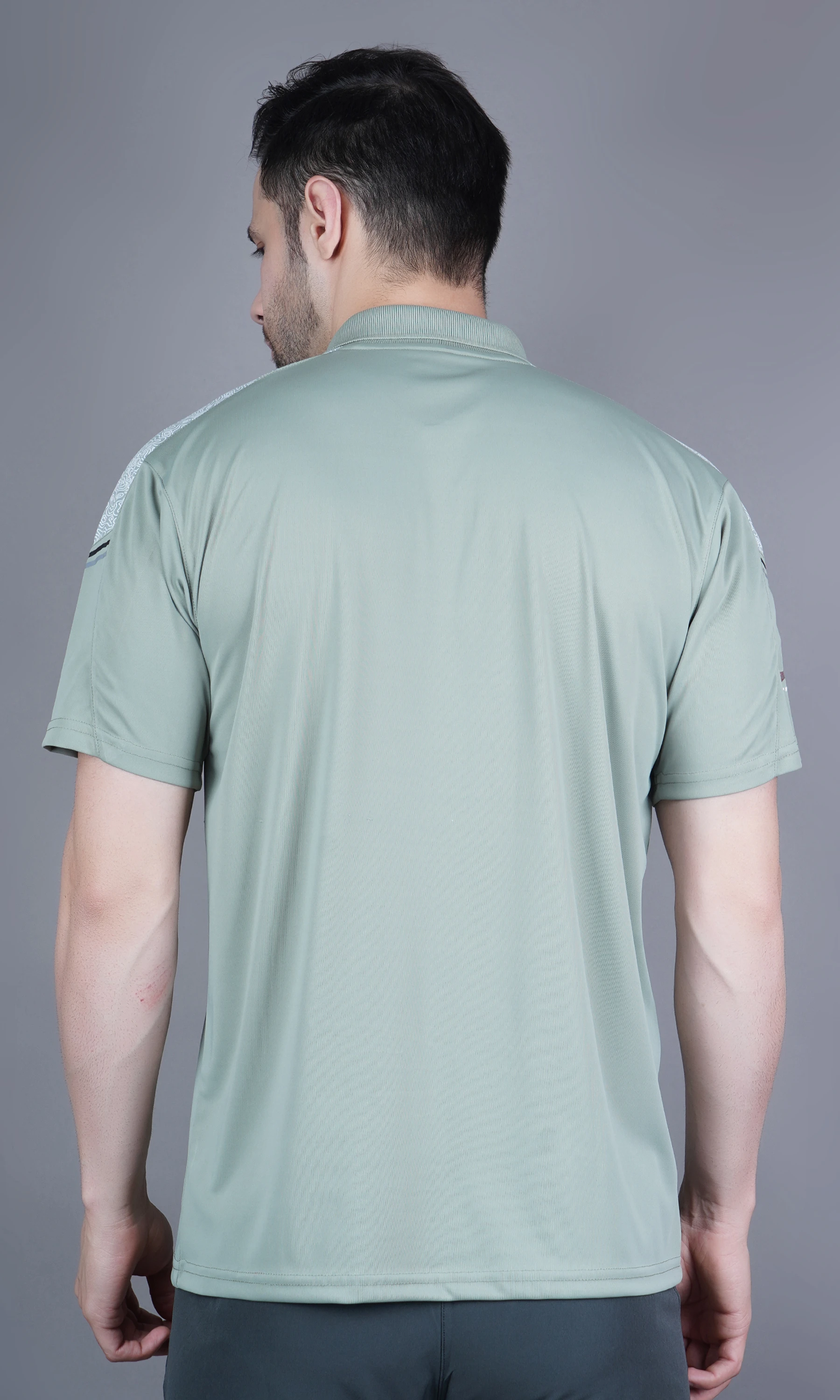 regular fit t shirt green