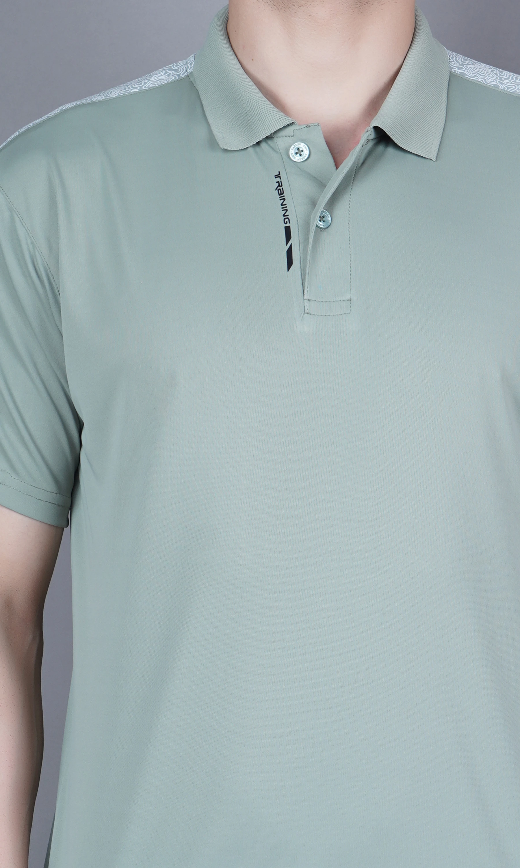 regular fit t shirt green