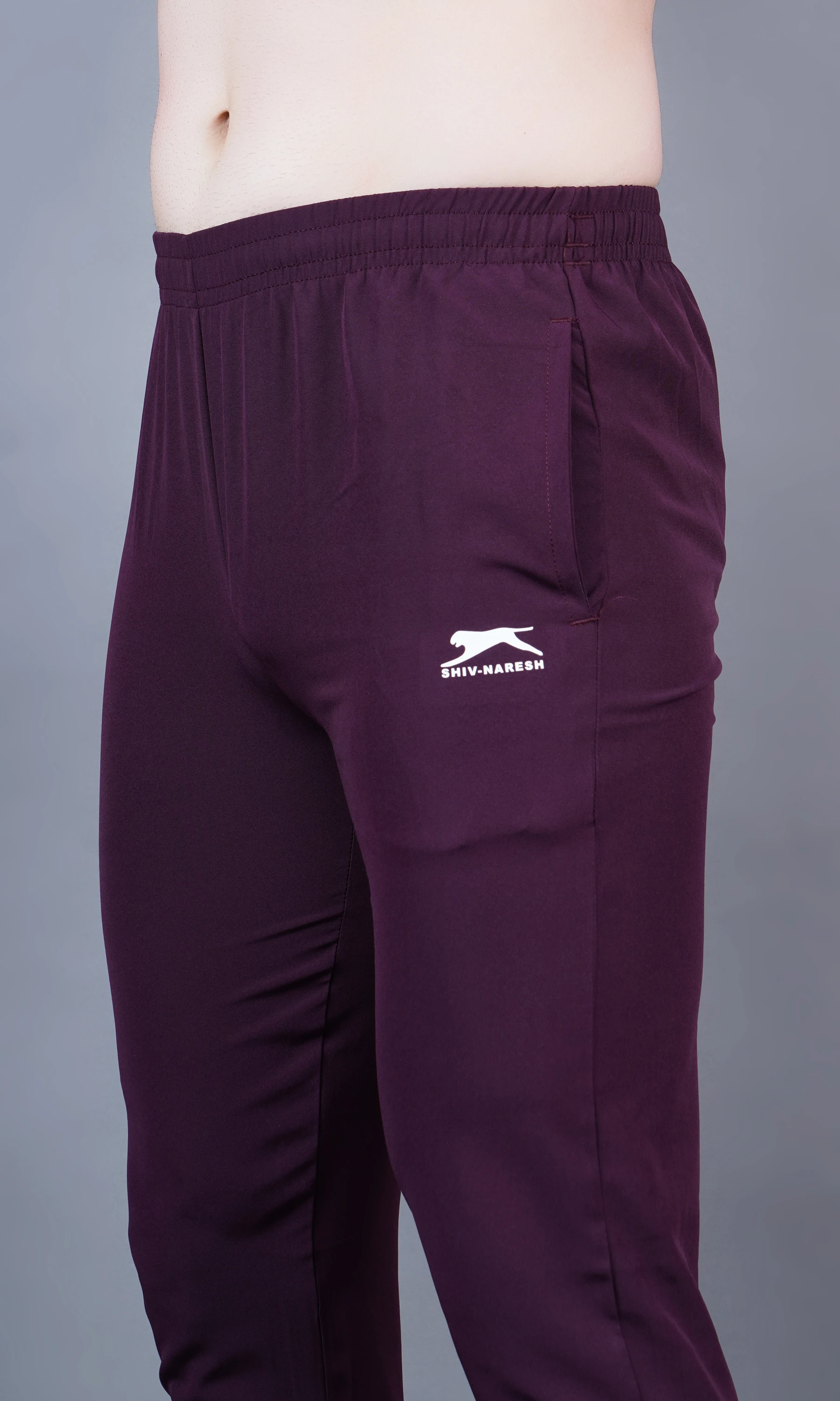 Men's Essential Training Trackpants in Wine