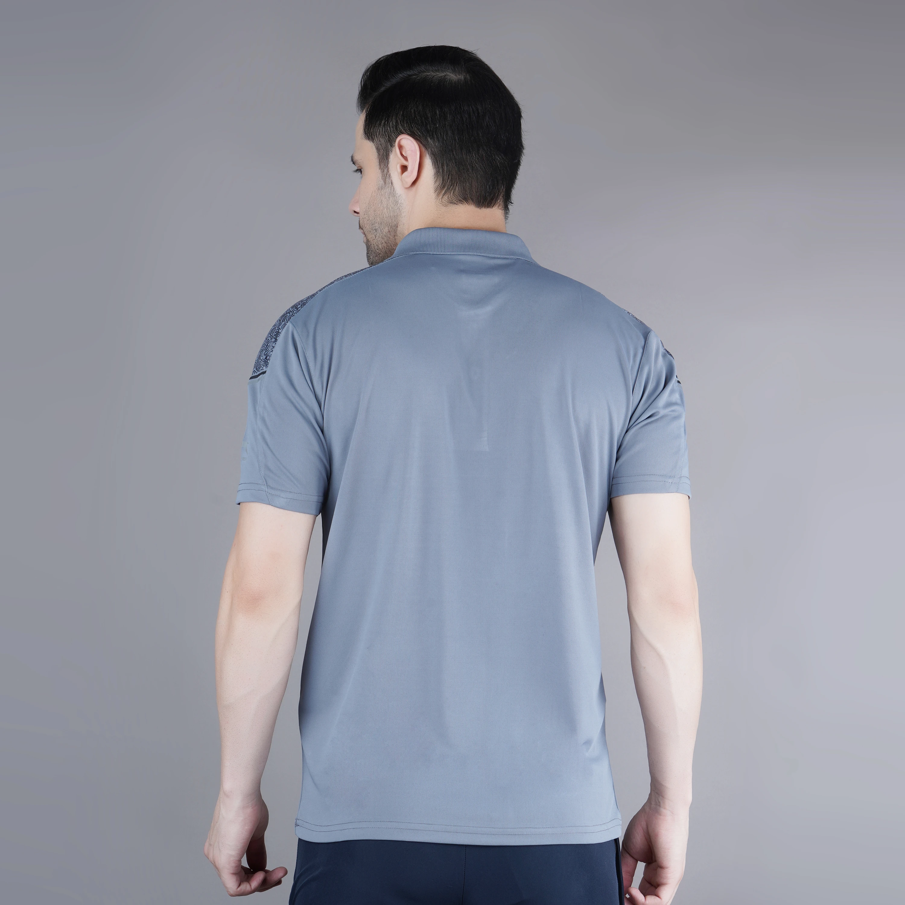 regular fit t shirt grey