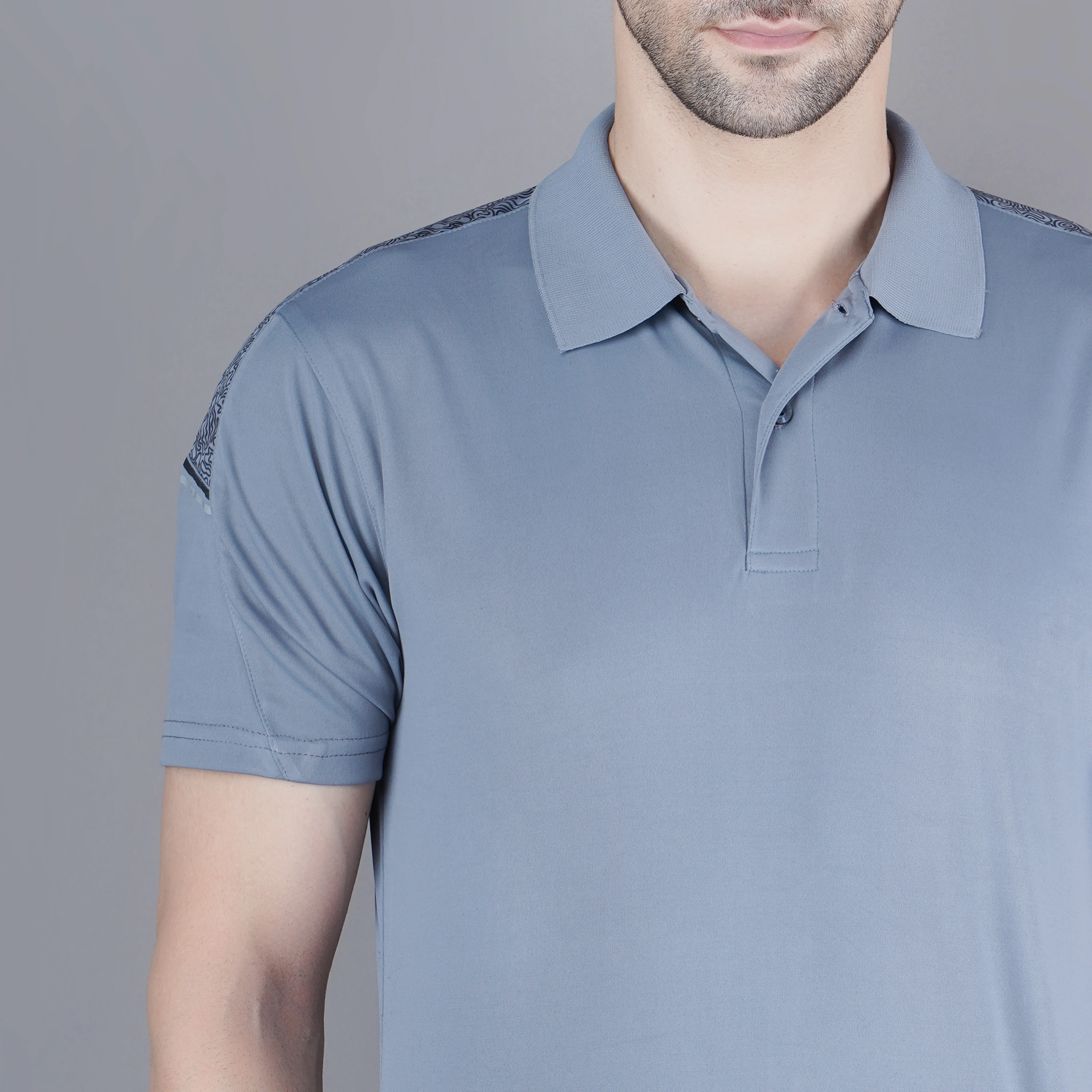 regular fit t shirt grey