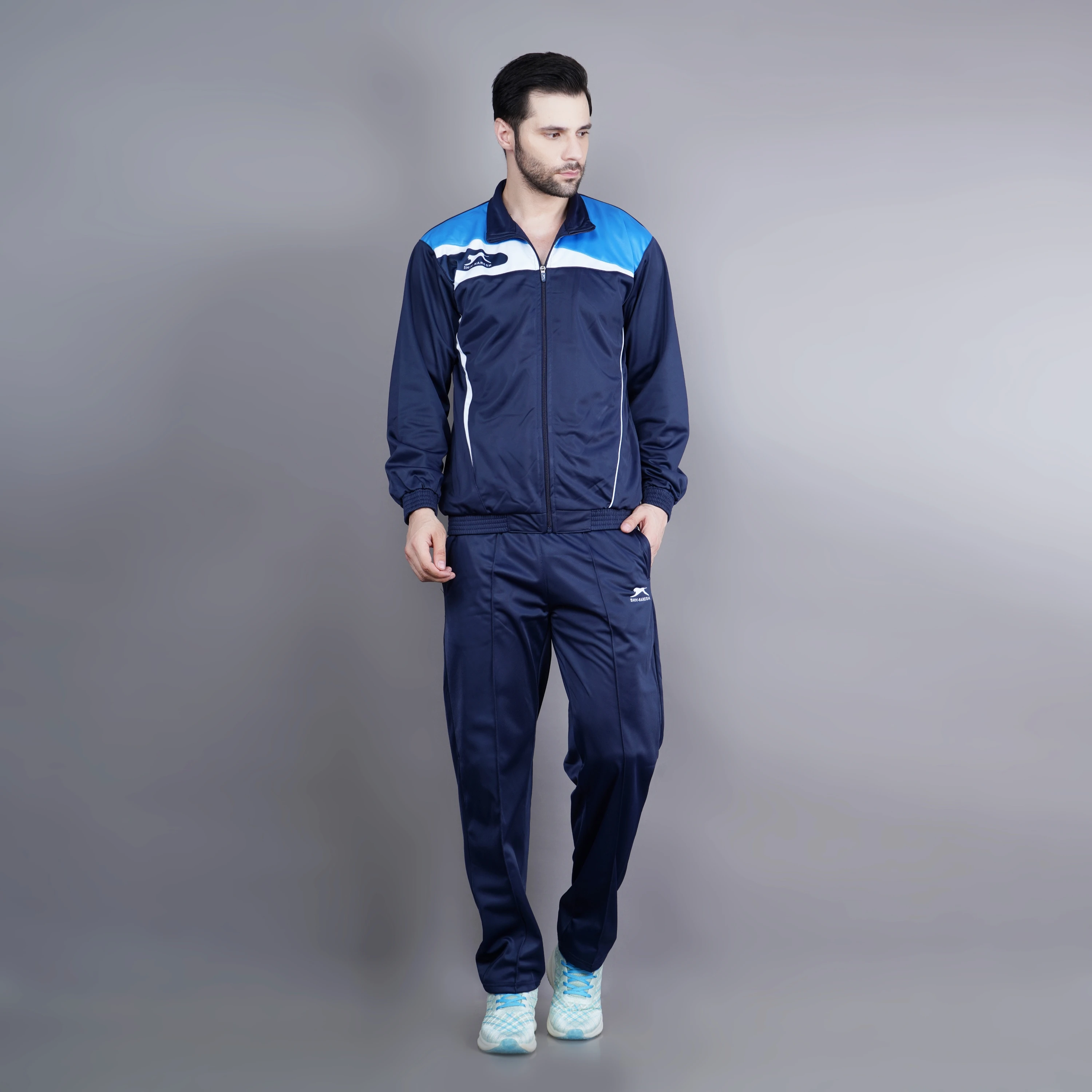 Navy/Turkish Blue/White