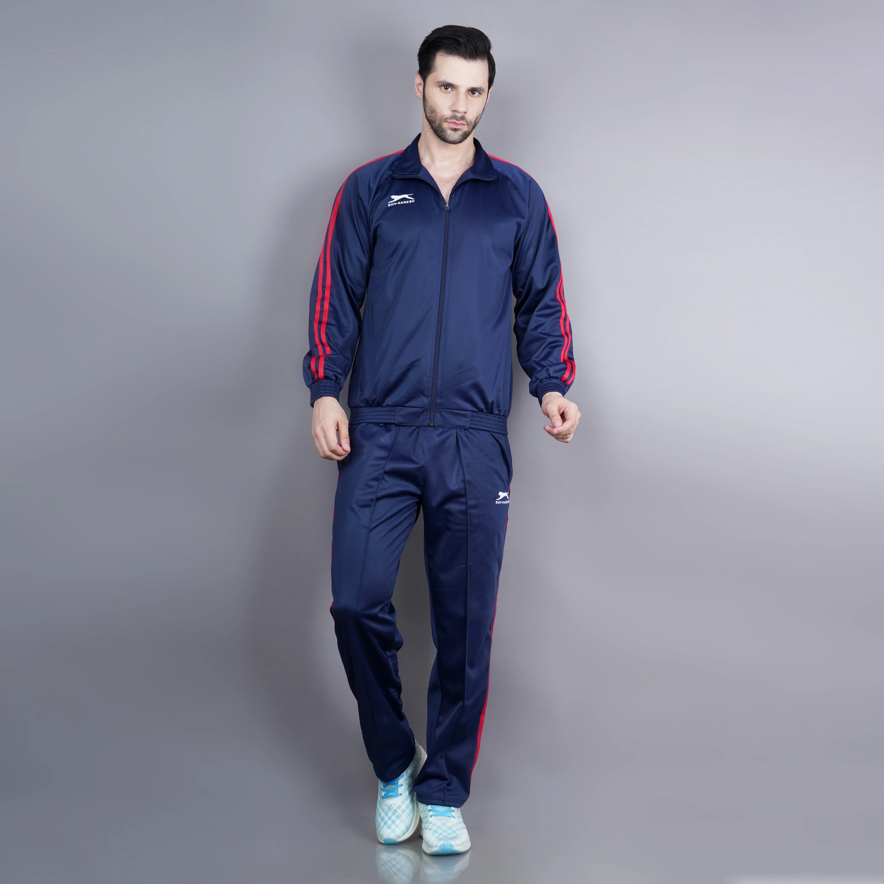 Navy/Red