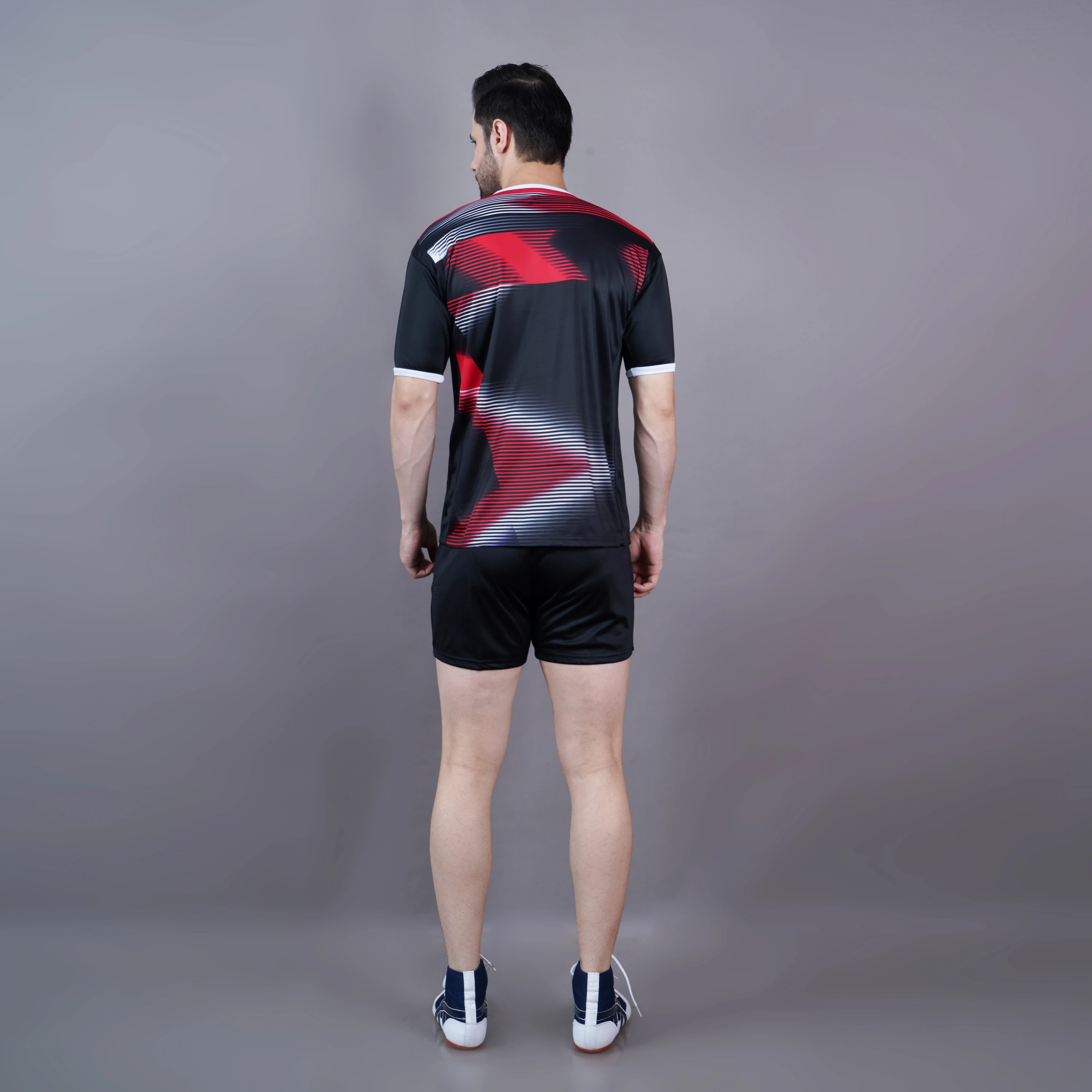 Pro Charge Kabaddi Set Black Red for men