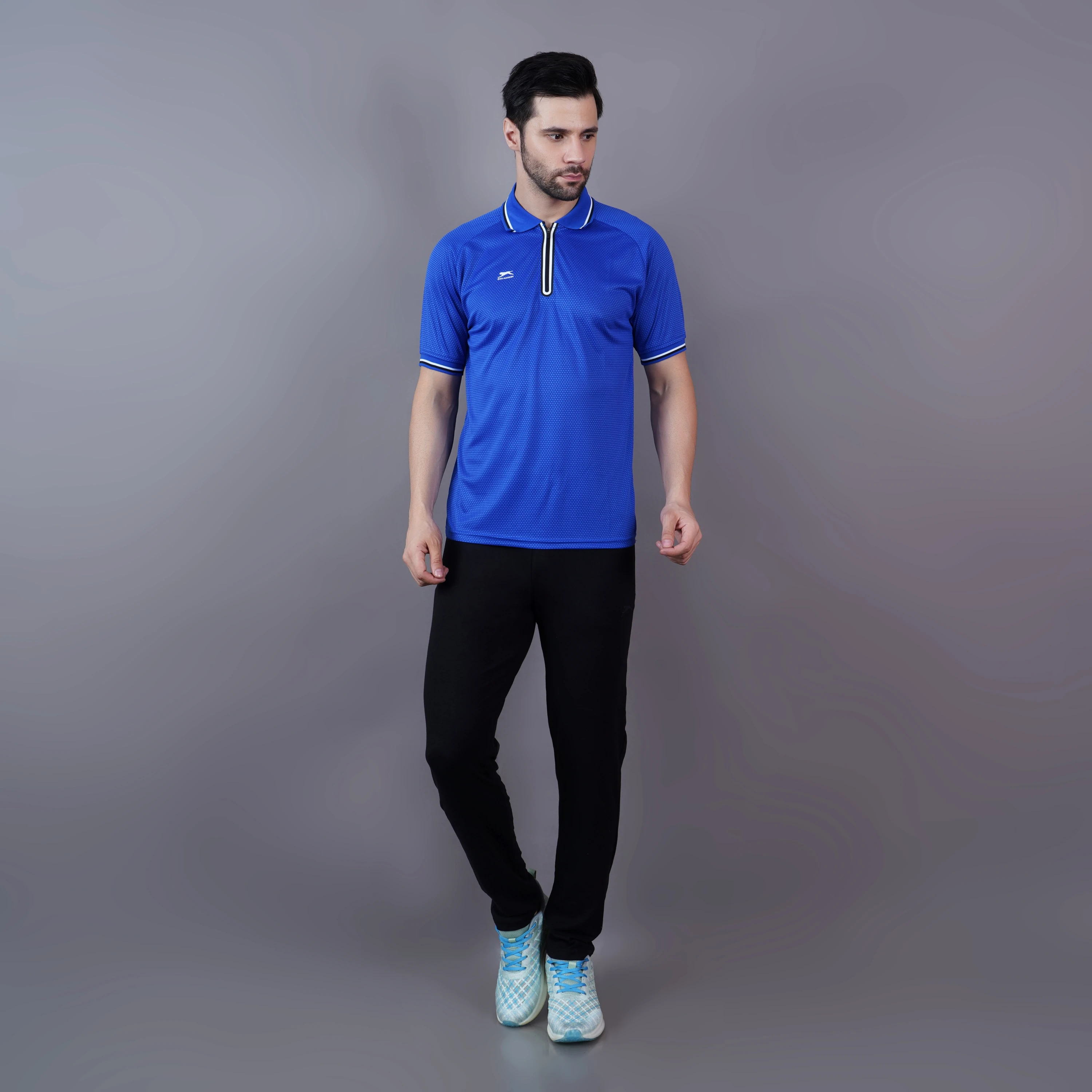 Black Flex Fit Joggers for Men