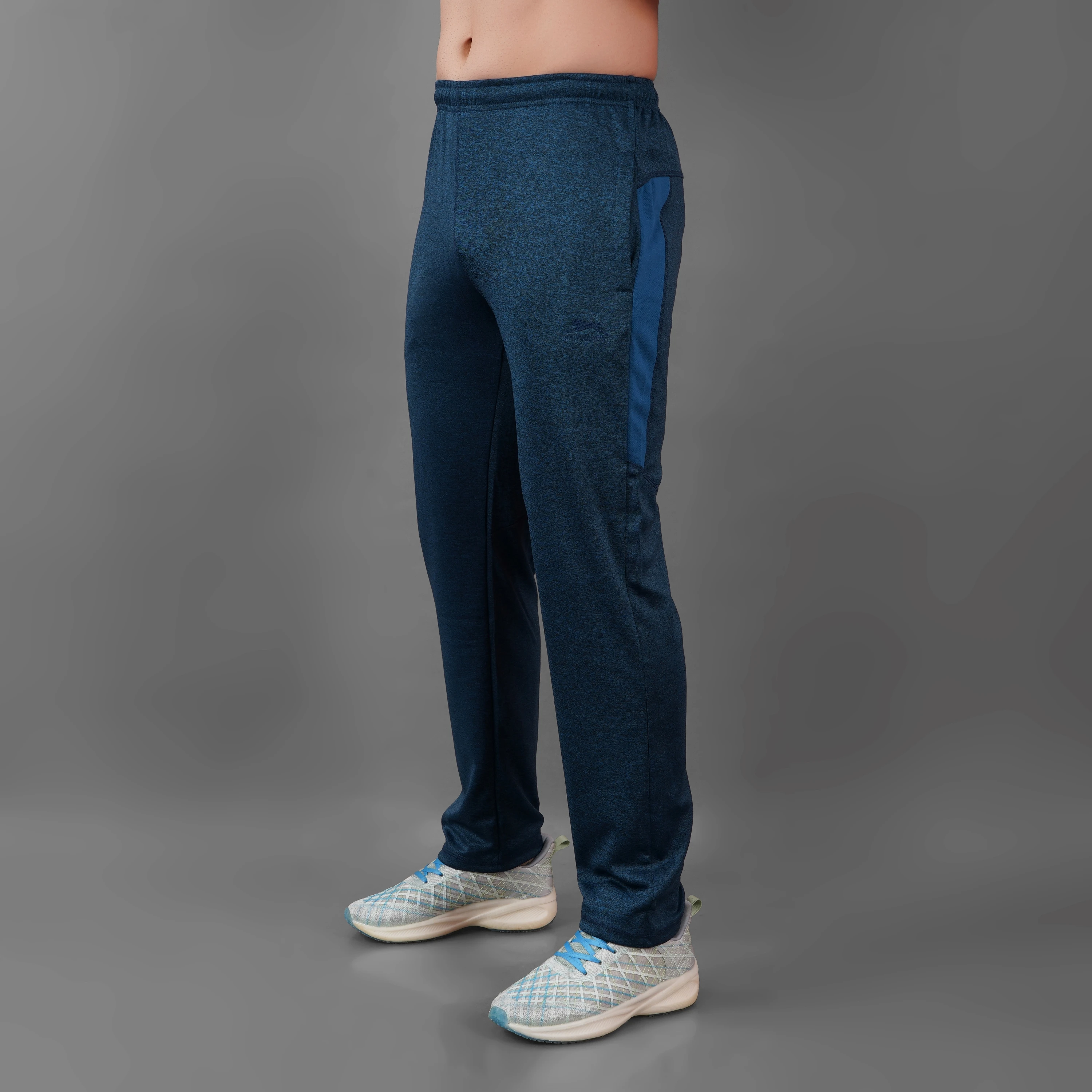 Airforce Blue Flex Stride Track Pants for Men