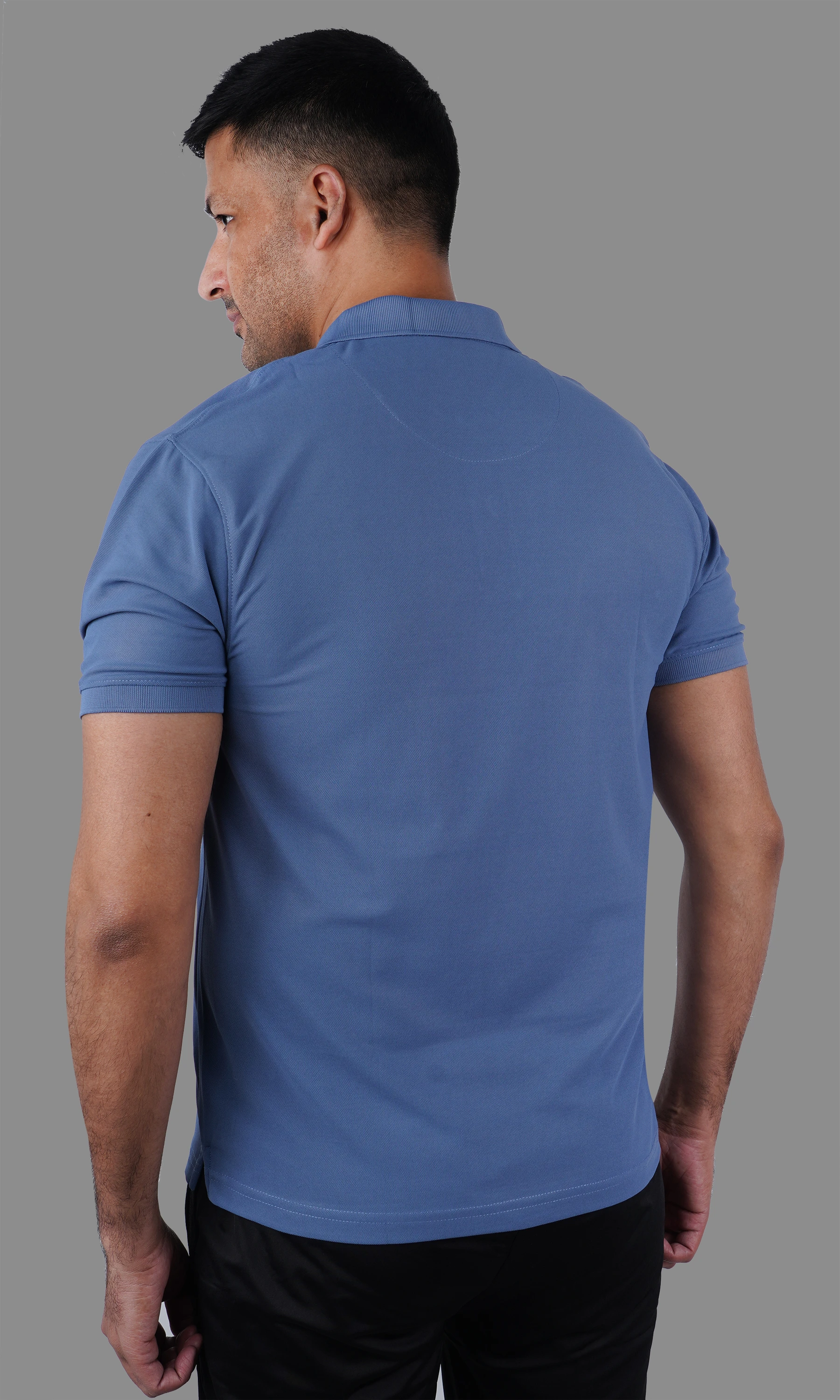 classic polo t shirt blue
