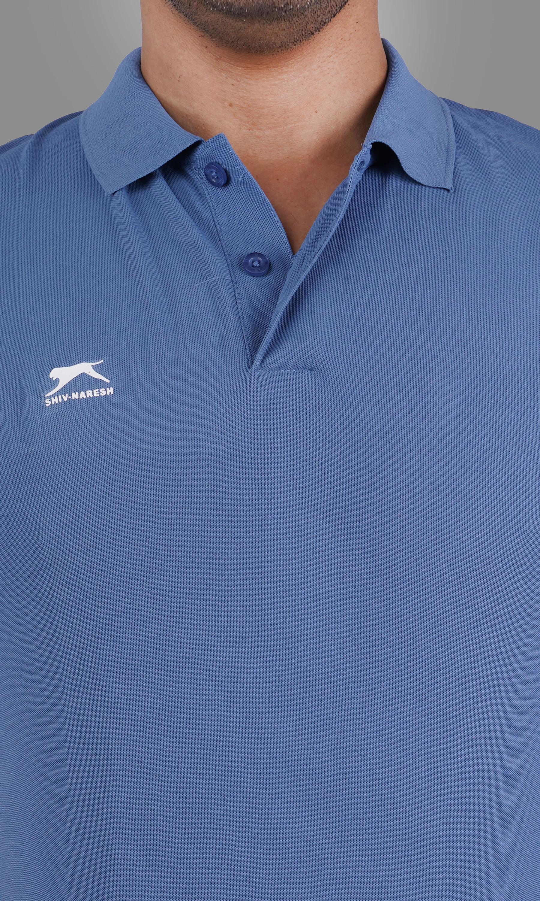 classic polo t shirt blue