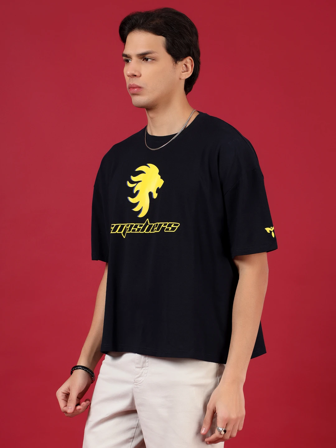 oversized navy t shirt