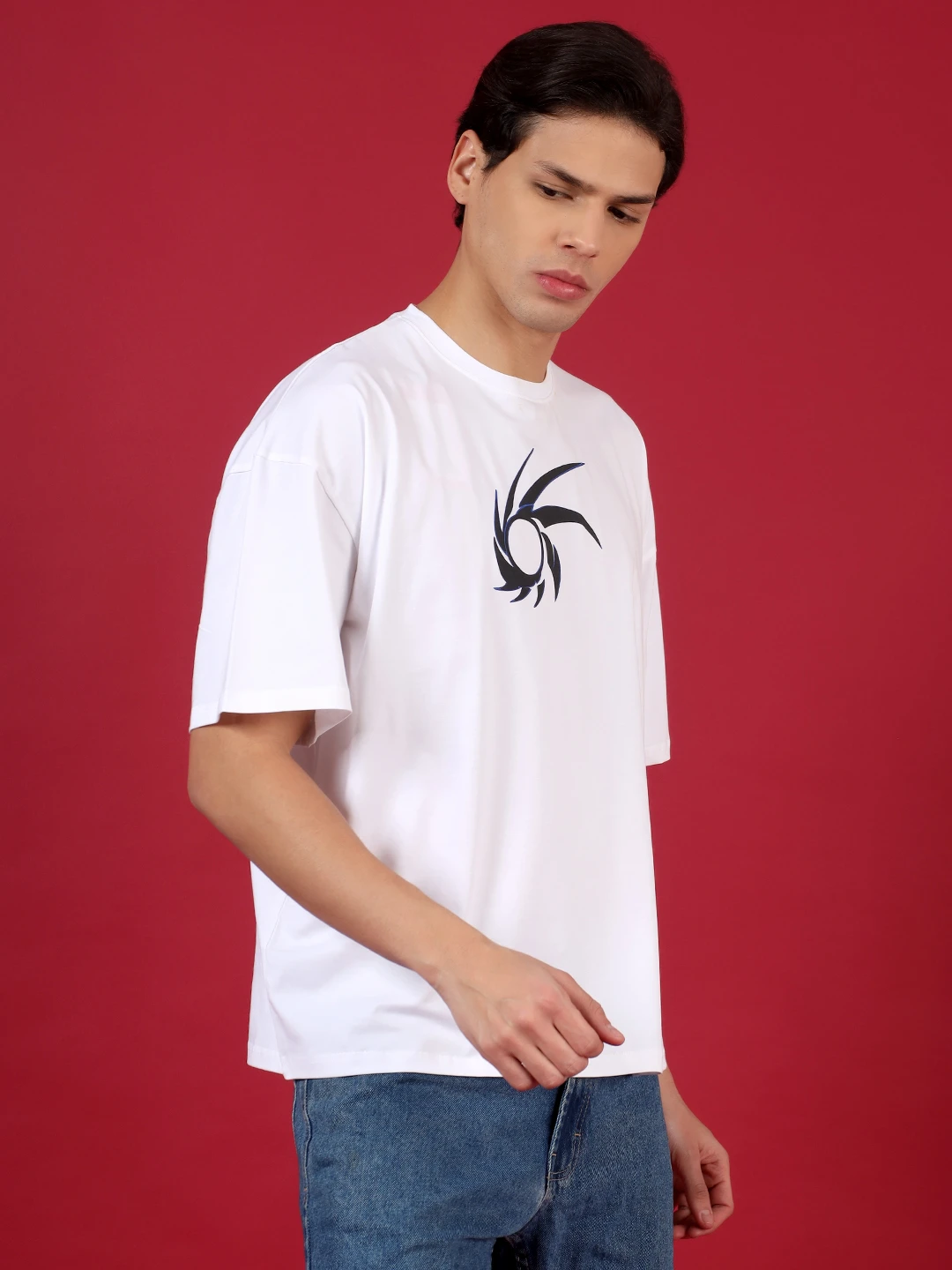 oversized white t shirt