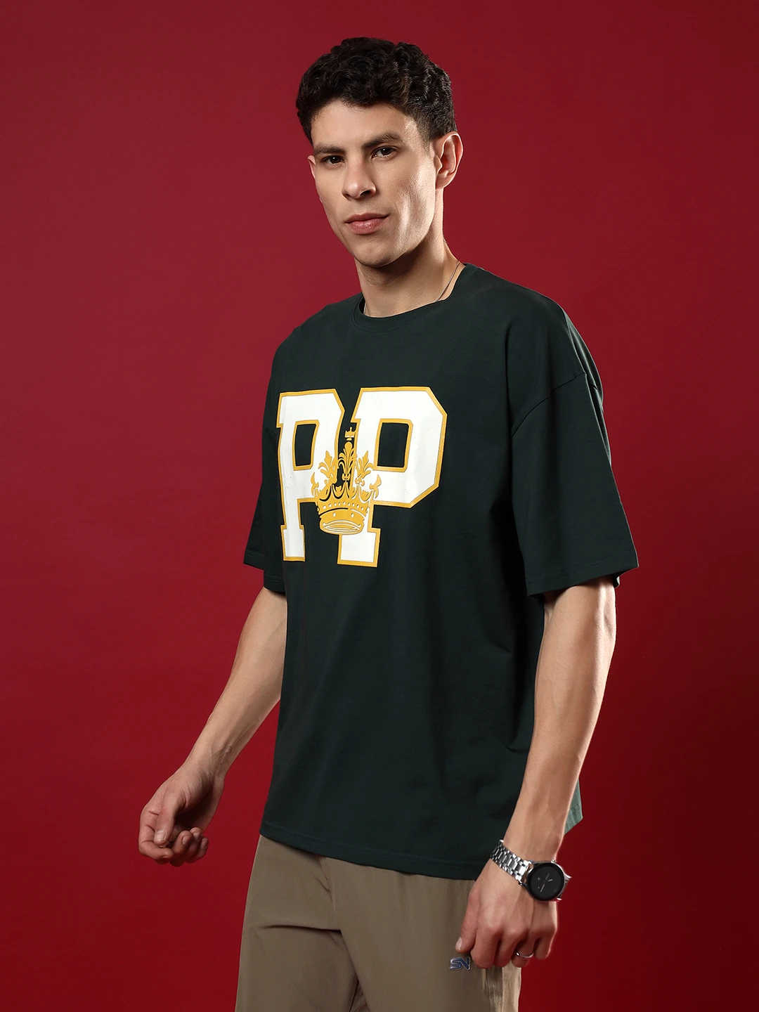 oversized green t shirt