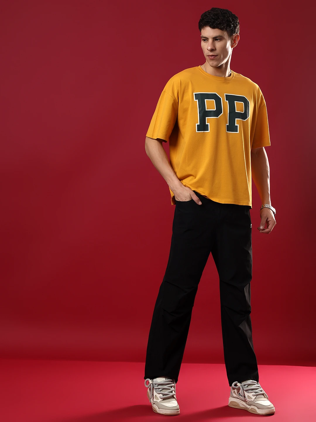 oversized mustard t shirt